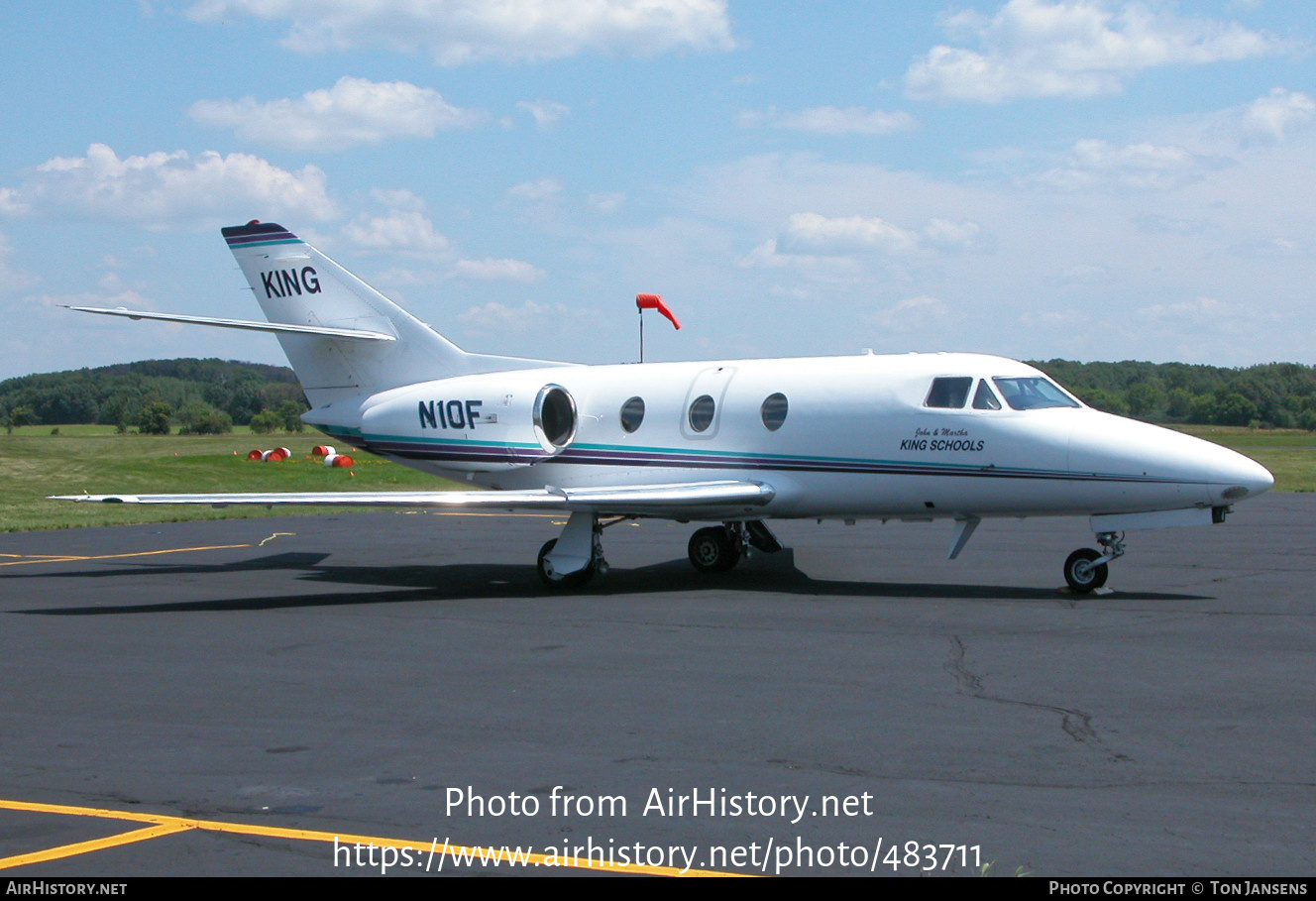 Aircraft Photo of N10F | Dassault Falcon 10 | AirHistory.net #483711