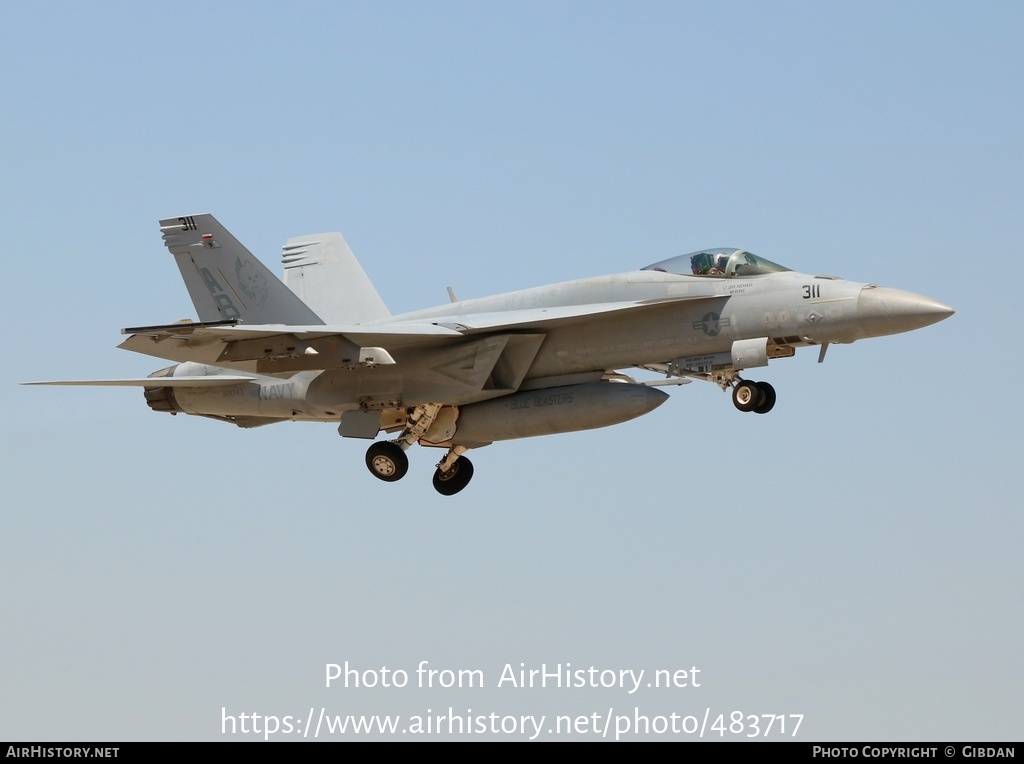 Aircraft Photo of 169743 | Boeing F/A-18E Super Hornet | USA - Navy | AirHistory.net #483717