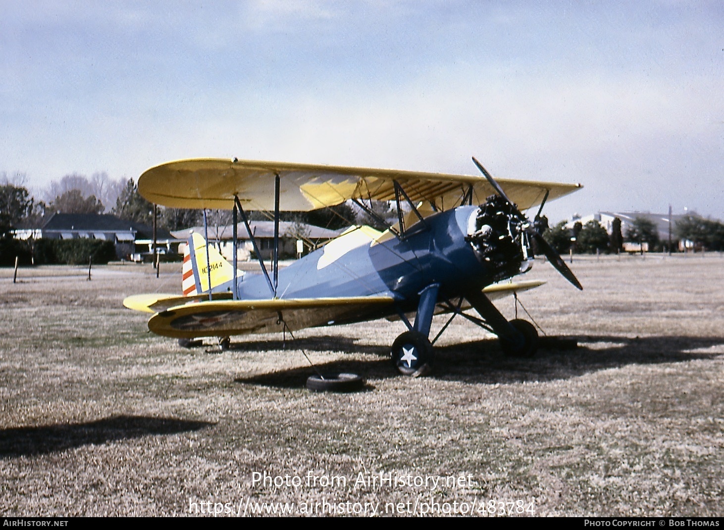 Aircraft Photo of N32144 | Waco UPF-7 | USA - Air Force | AirHistory.net #483784