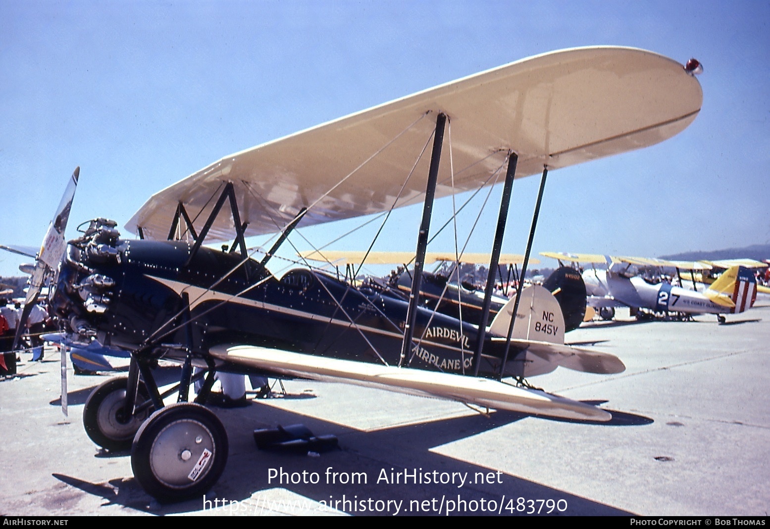 Aircraft Photo of NC845V / N845V | Waco CTO | Airdevil Airplane Co. | AirHistory.net #483790