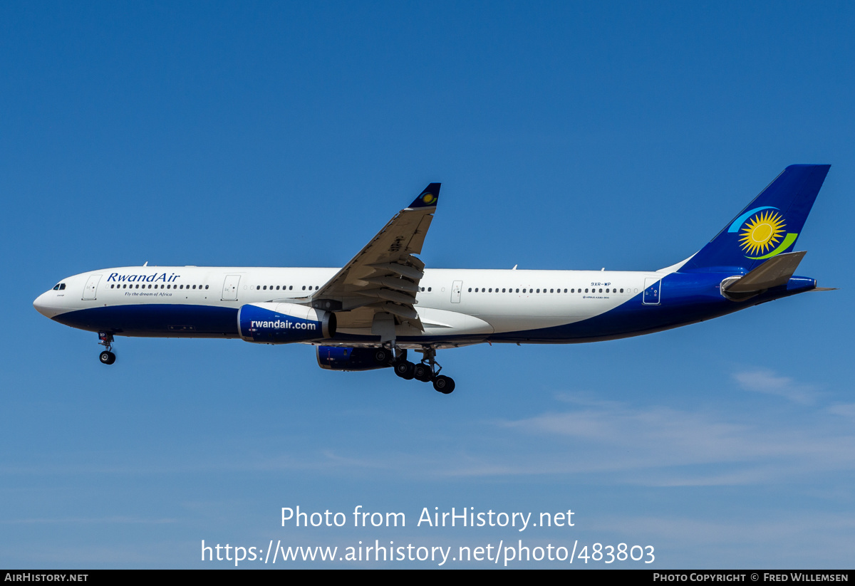 Aircraft Photo of 9XR-WP | Airbus A330-343 | RwandAir | AirHistory.net #483803