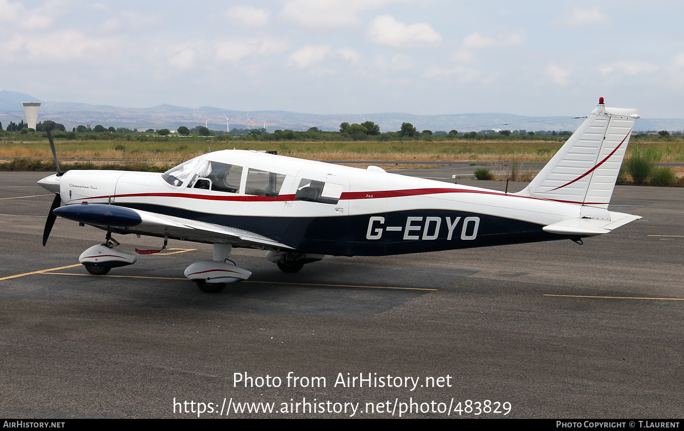 Aircraft Photo of G-EDYO | Piper PA-32-260 Cherokee Six | AirHistory.net #483829