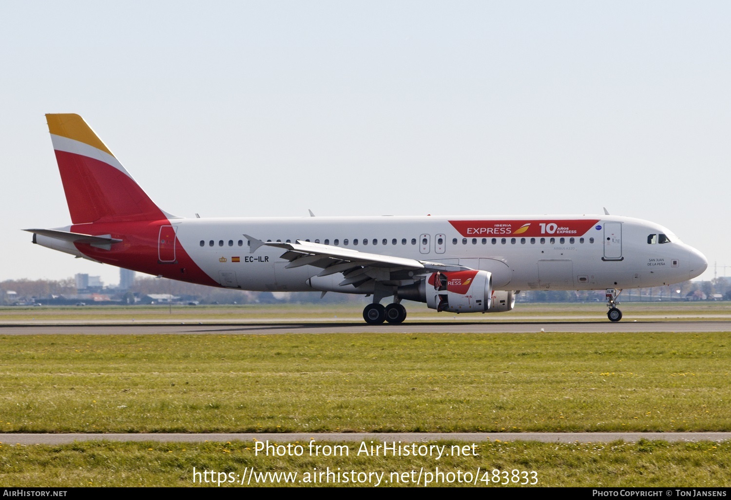 Aircraft Photo of EC-ILR | Airbus A320-214 | Iberia Express | AirHistory.net #483833
