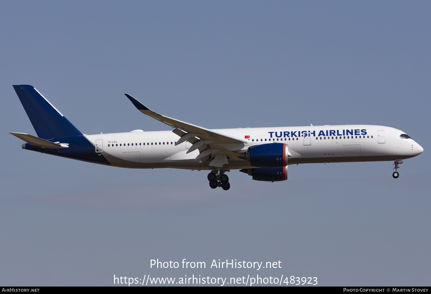 Aircraft Photo of TC-LGJ | Airbus A350-941 | Turkish Airlines | AirHistory.net #483923