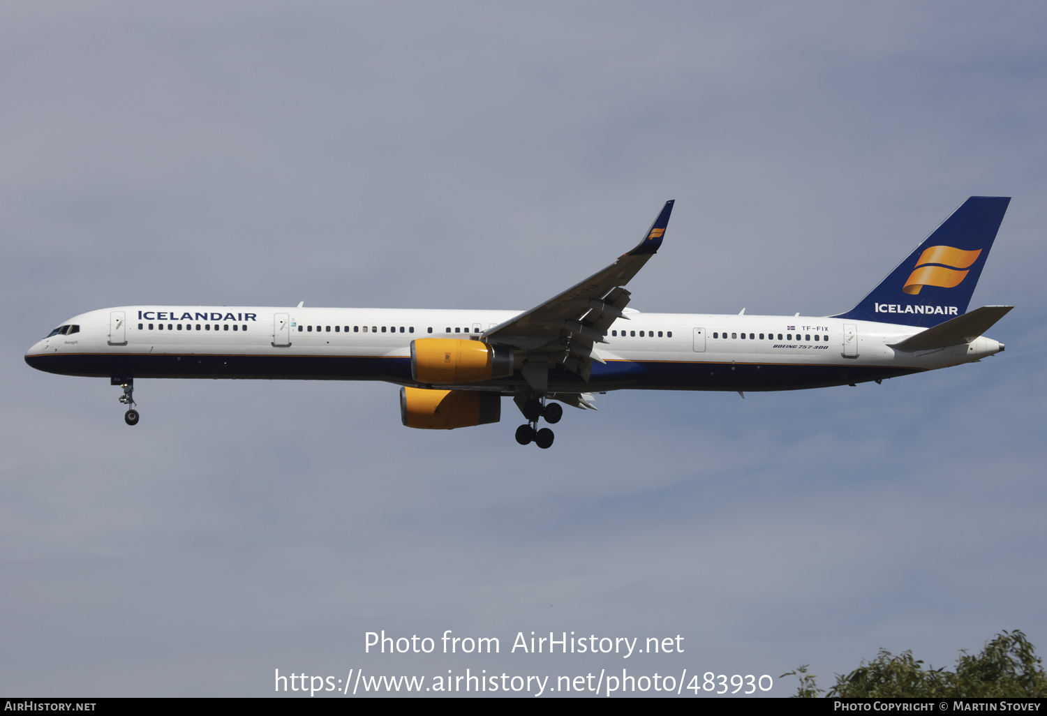 Aircraft Photo of TF-FIX | Boeing 757-308 | Icelandair | AirHistory.net #483930