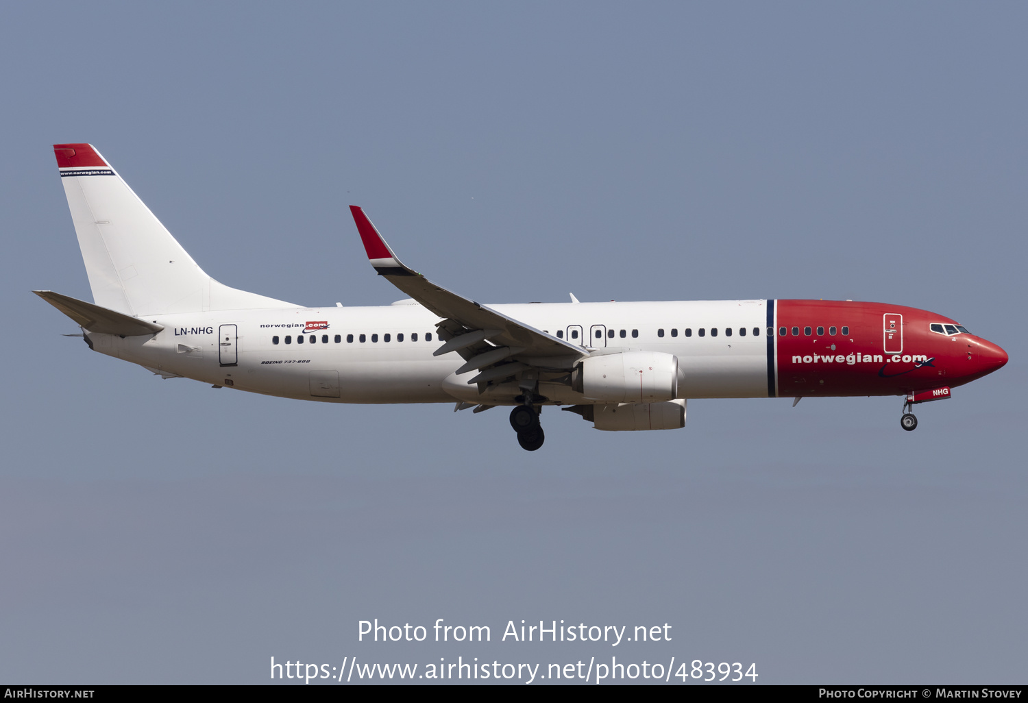 Aircraft Photo of LN-NHG | Boeing 737-8JP | Norwegian | AirHistory.net #483934