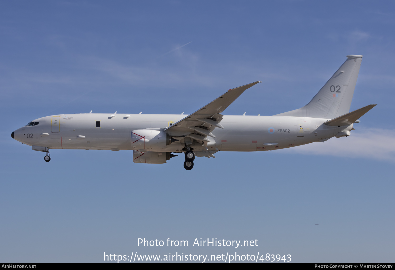 Aircraft Photo of ZP802 | Boeing P-8A Poseidon MRA1 | UK - Air Force | AirHistory.net #483943