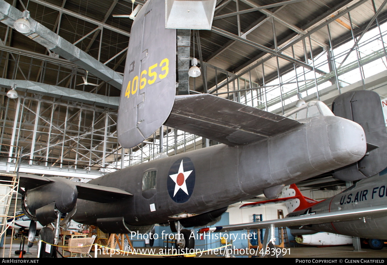 Aircraft Photo of 44-30635 | North American TB-25N Mitchell | USA - Air Force | AirHistory.net #483991