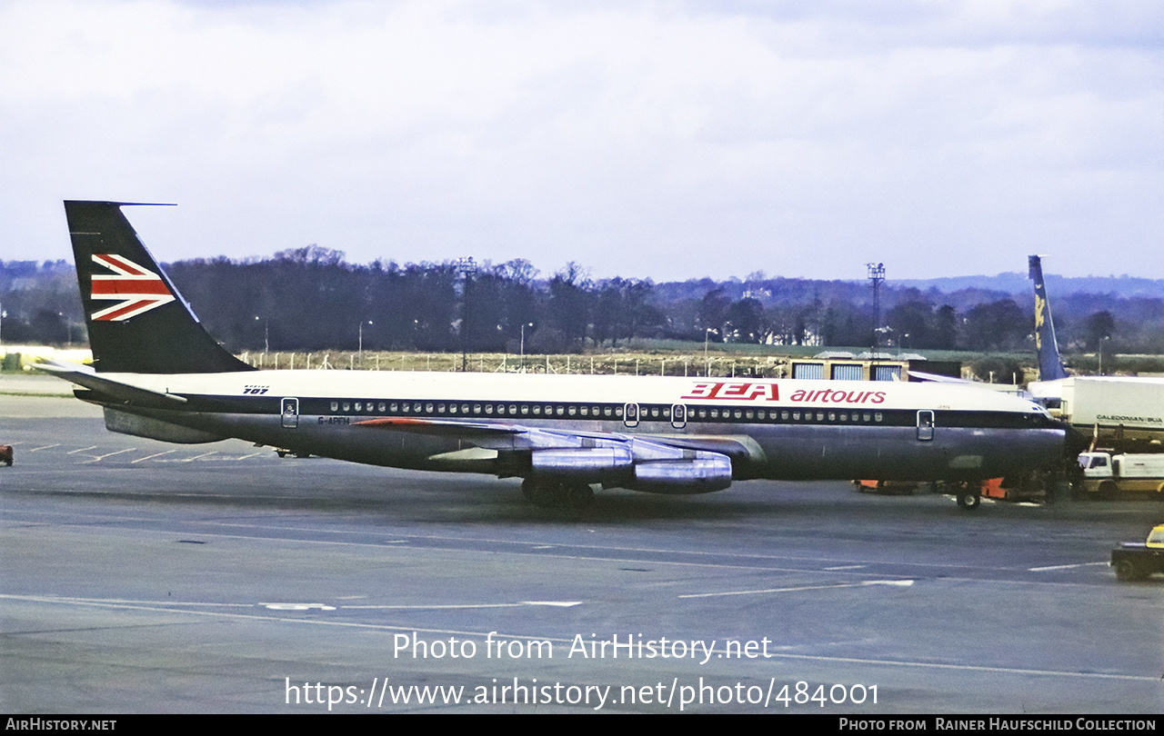 Aircraft Photo of G-APFH | Boeing 707-436 | BEA Airtours - British European Airways | AirHistory.net #484001