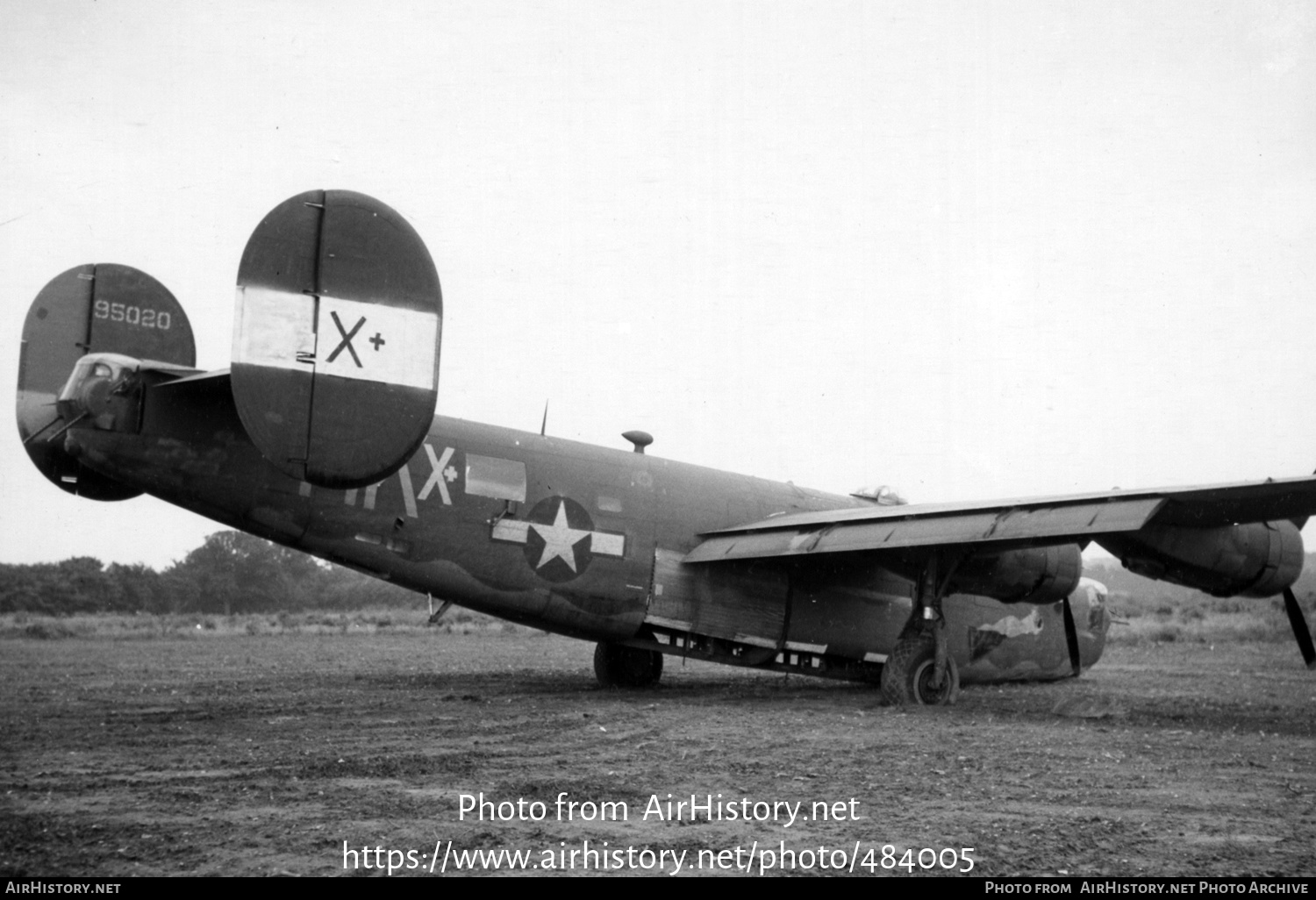 Aircraft Photo of 42-95020 / 95020 | Consolidated B-24H Liberator | USA - Air Force | AirHistory.net #484005