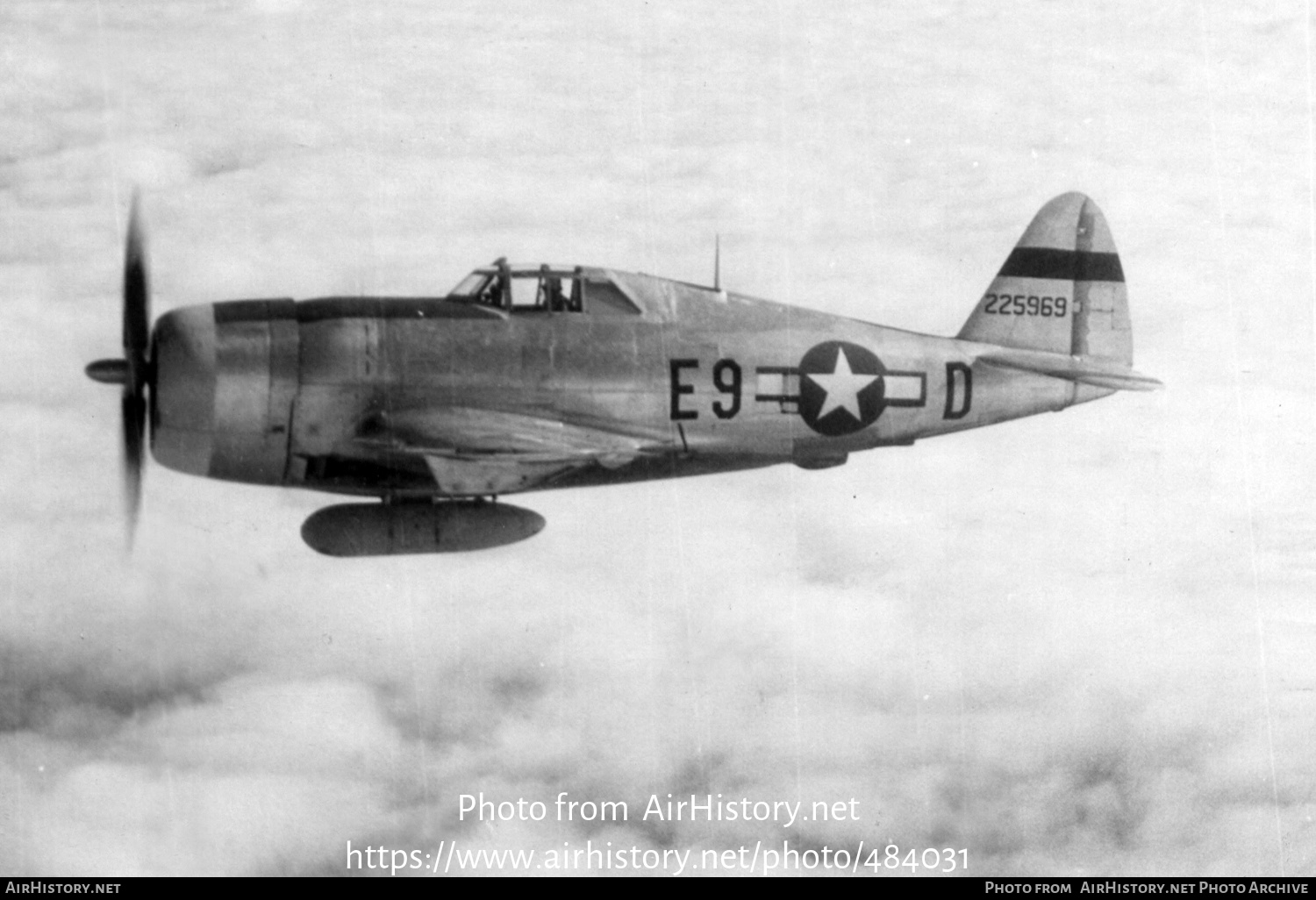 Aircraft Photo of 42-25969 / 225969 | Republic P-47D Thunderbolt | USA - Air Force | AirHistory.net #484031