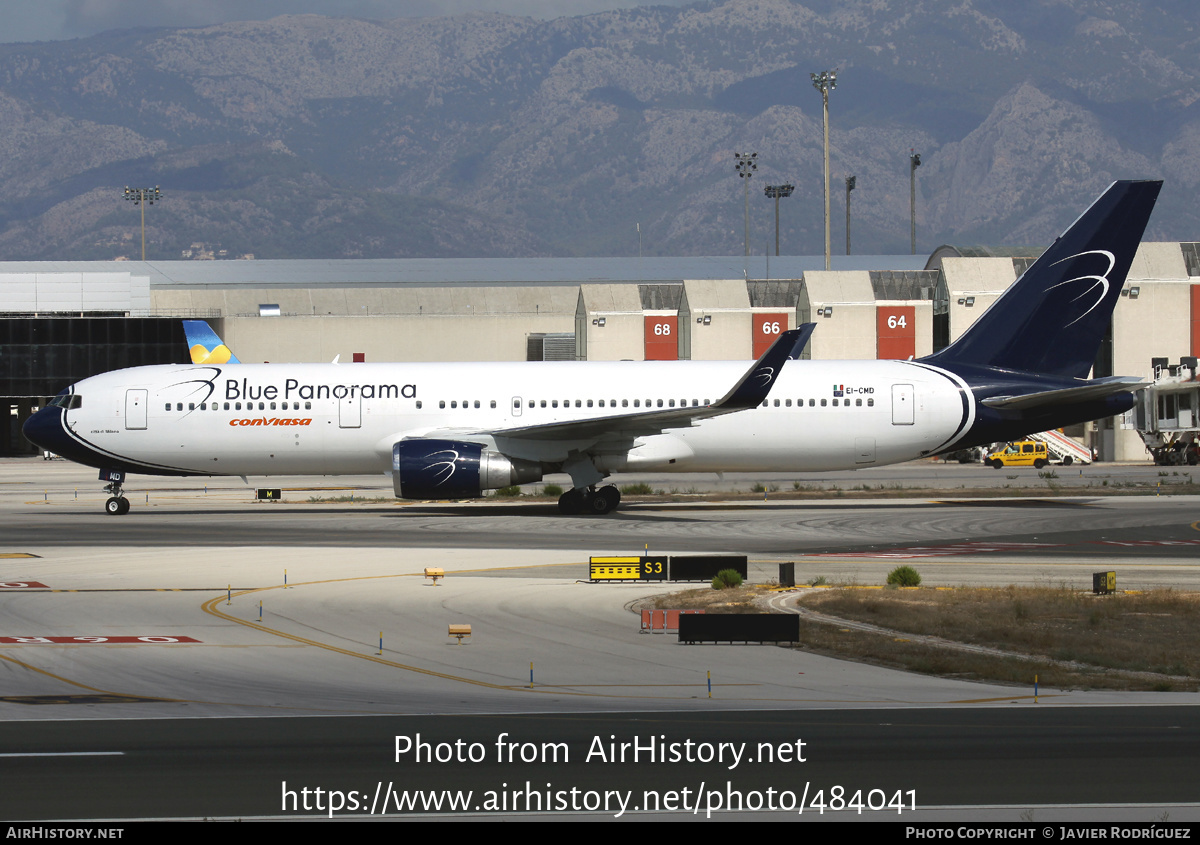 Aircraft Photo of EI-CMD | Boeing 767-324/ER | Blue Panorama Airlines | AirHistory.net #484041