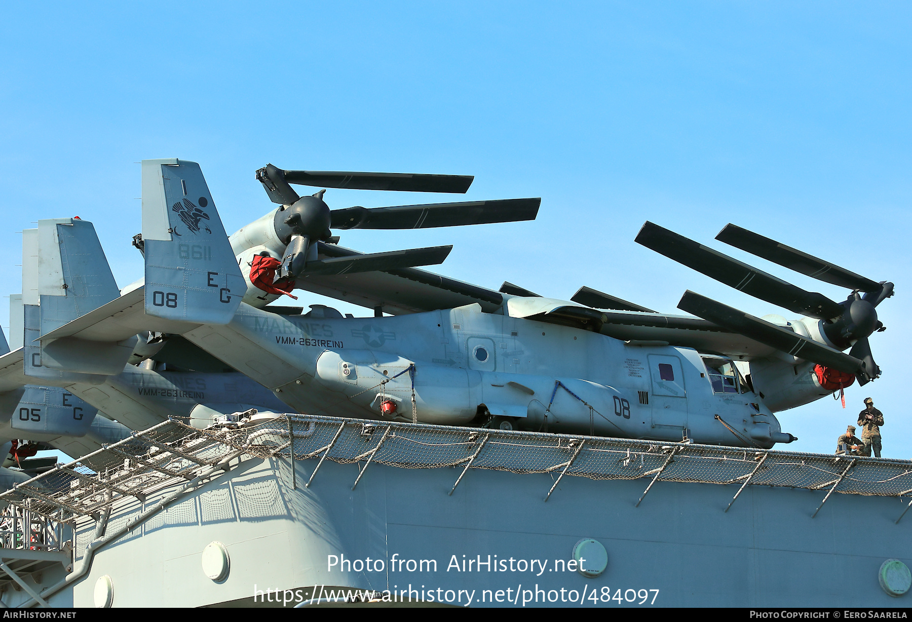 Aircraft Photo of 168611 | Bell-Boeing MV-22B Osprey | USA - Marines | AirHistory.net #484097