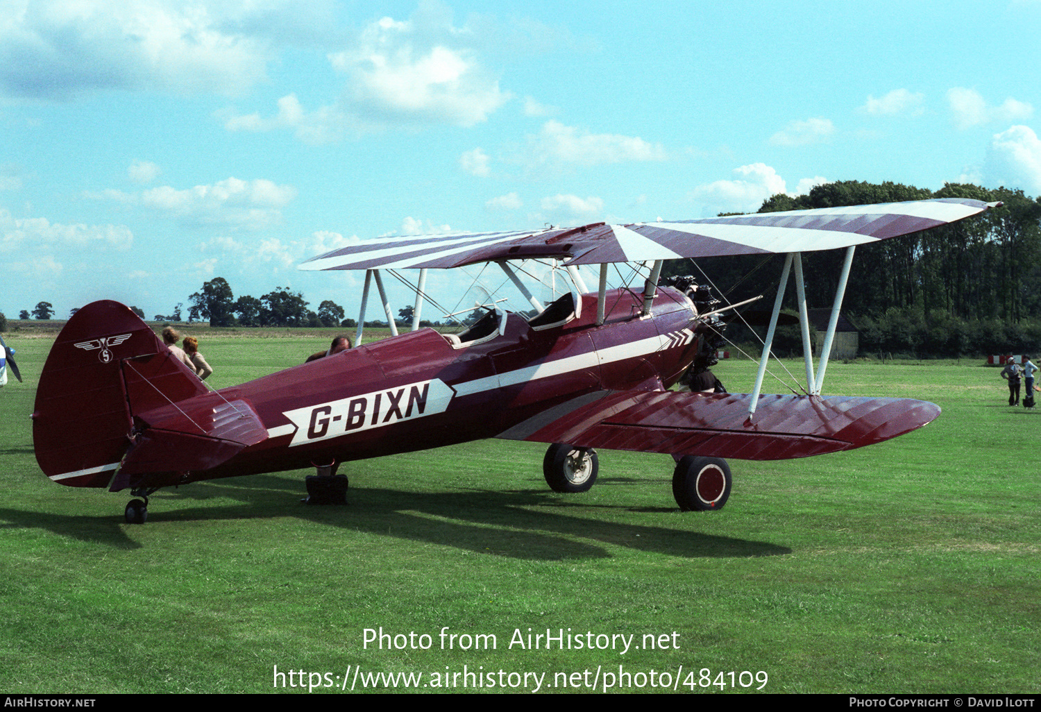 Aircraft Photo of G-BIXN | Boeing PT-17 Kaydet (A75N1) | AirHistory.net #484109