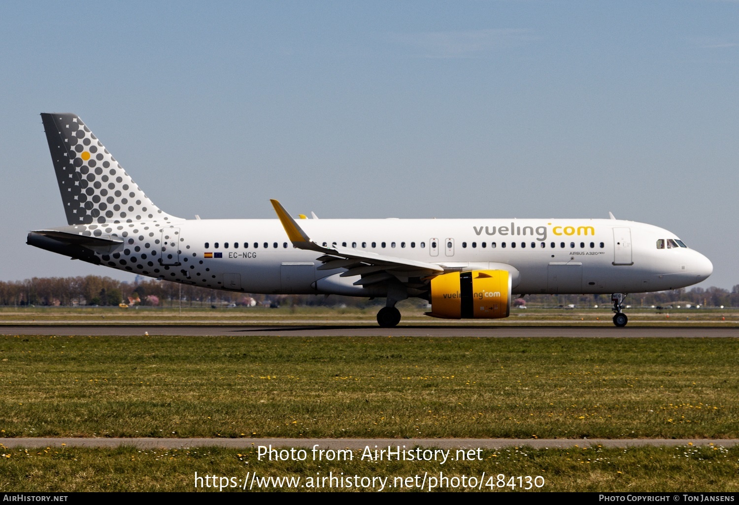 Aircraft Photo of EC-NCG | Airbus A320-271N | Vueling Airlines | AirHistory.net #484130