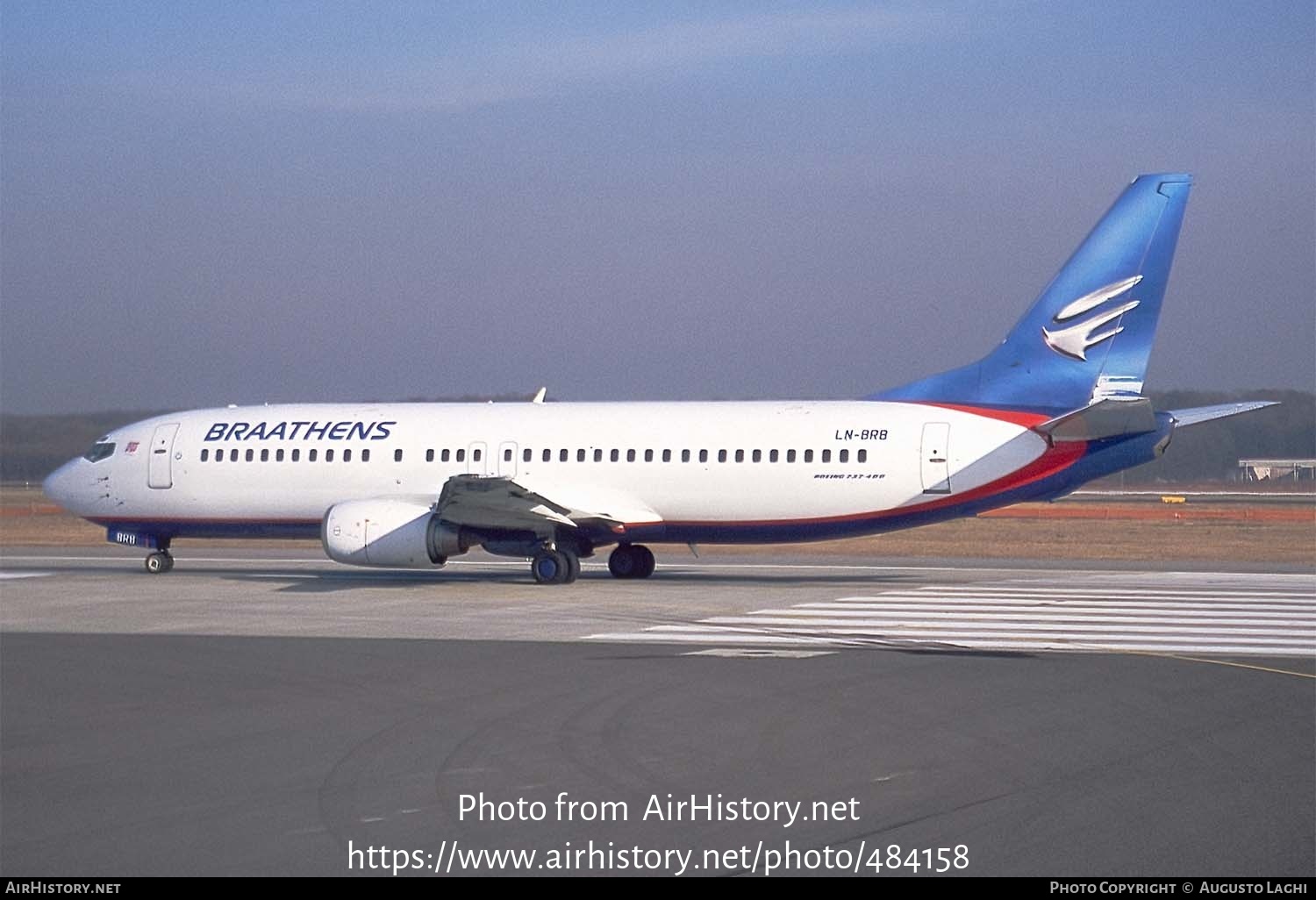 Aircraft Photo of LN-BRB | Boeing 737-405 | Braathens SAFE | AirHistory.net #484158