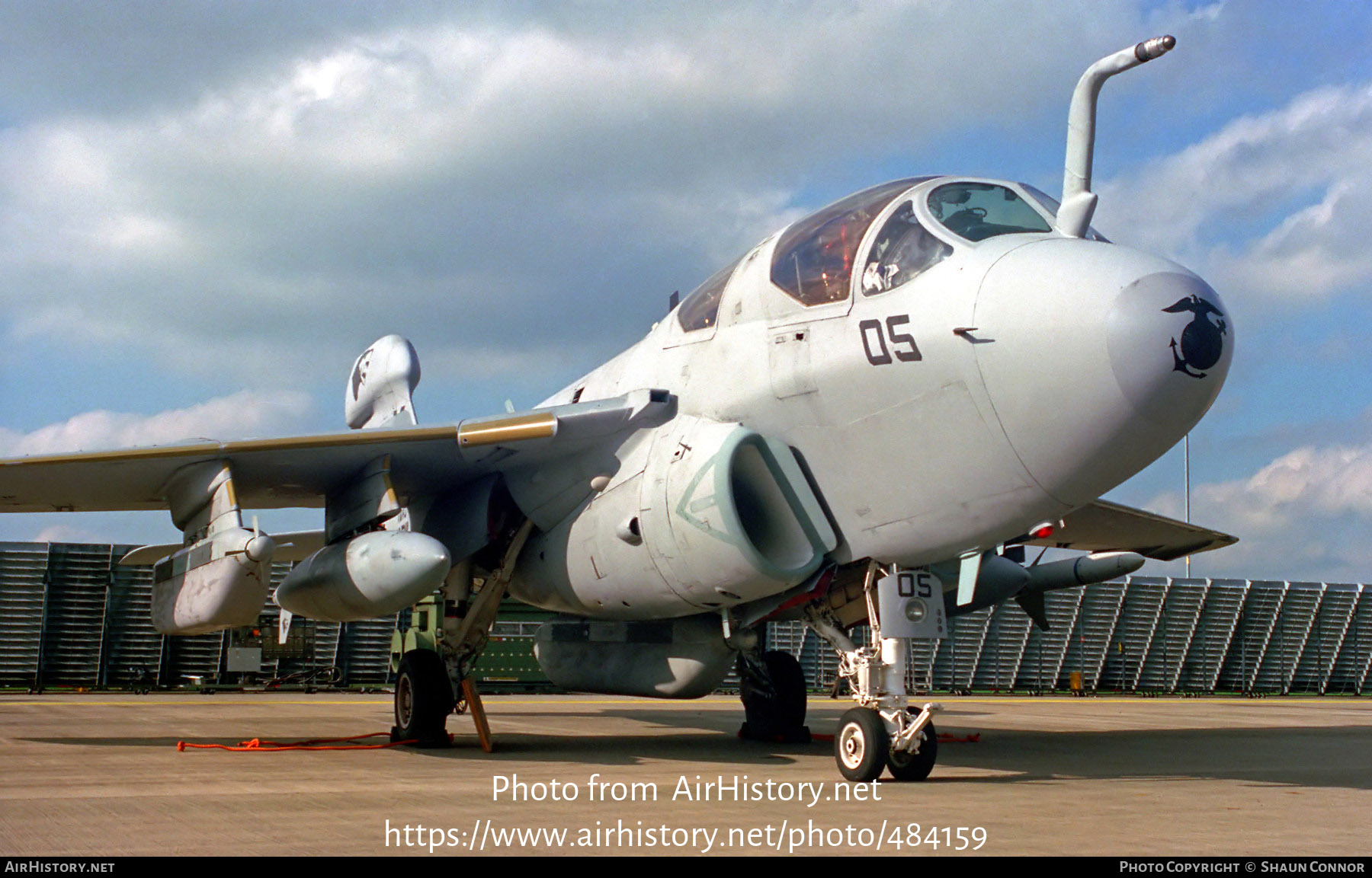 Aircraft Photo of 163045 | Grumman EA-6B Prowler (G-128) | USA - Marines | AirHistory.net #484159