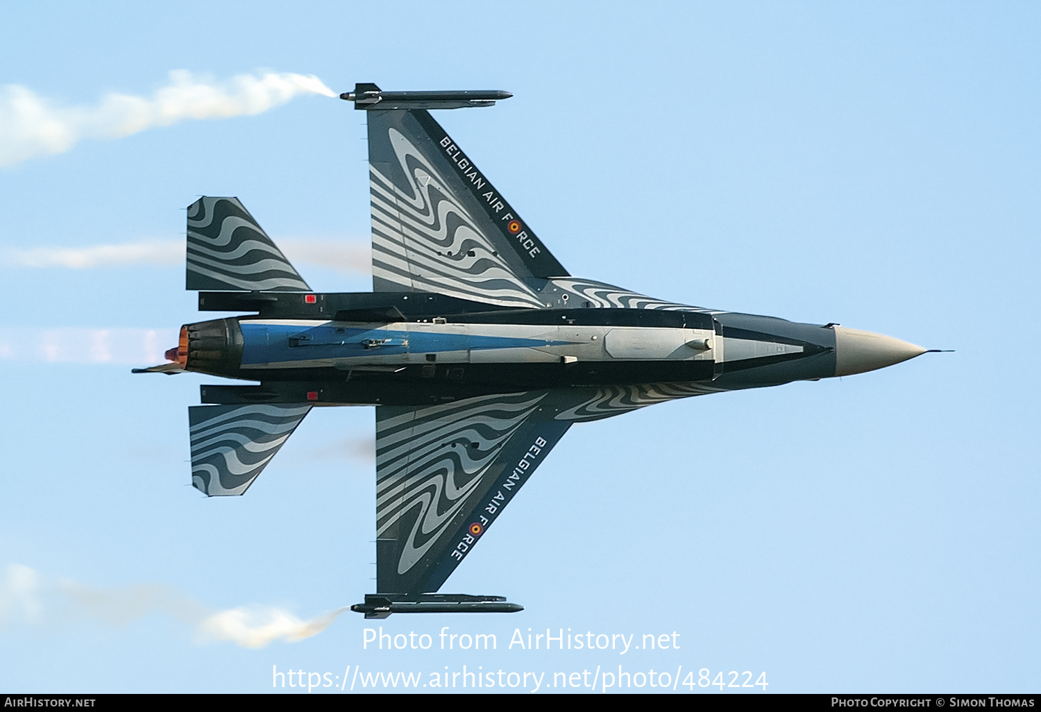 Aircraft Photo of FA-110 | General Dynamics F-16AM Fighting Falcon | Belgium - Air Force | AirHistory.net #484224