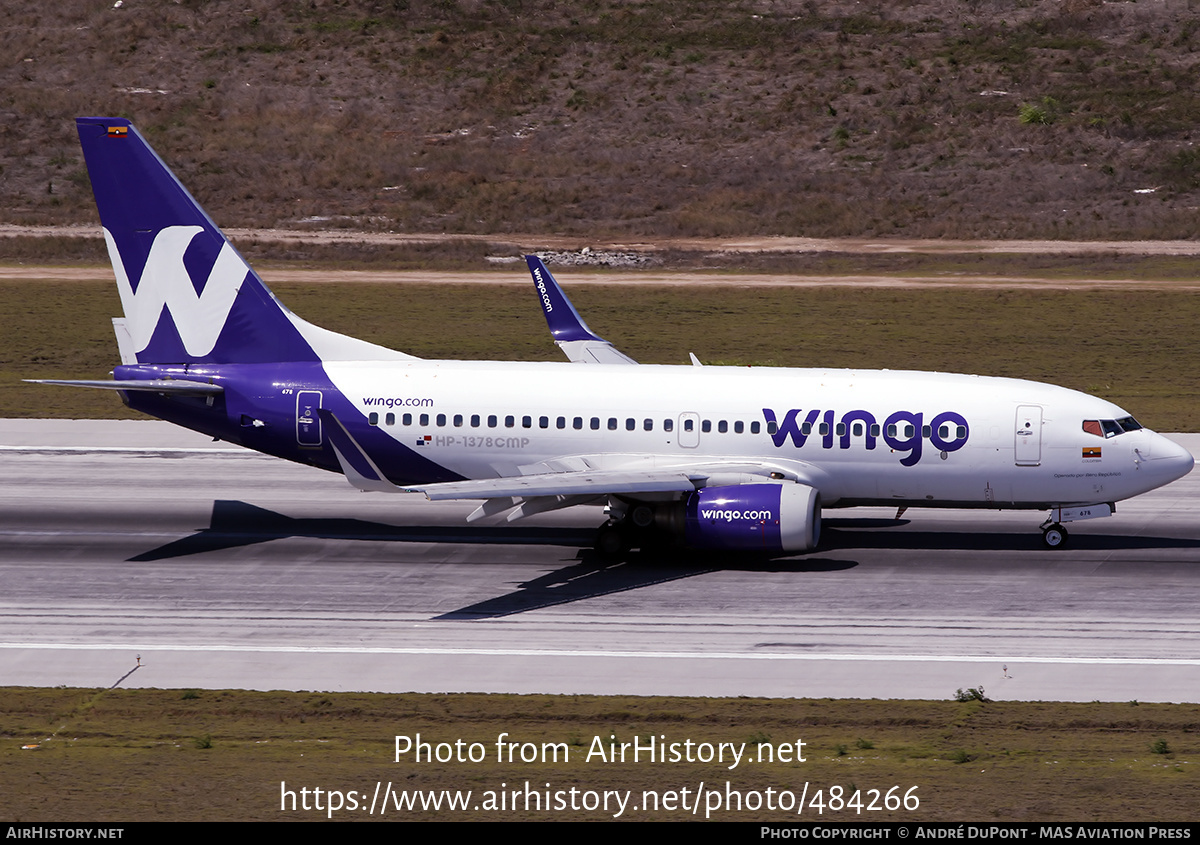 Aircraft Photo of HP-1378CMP | Boeing 737-7V3 | Wingo | AirHistory.net #484266