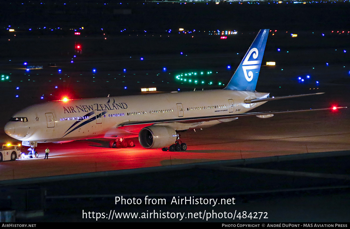 Aircraft Photo Of ZK-OKD | Boeing 777-219/ER | Air New Zealand ...