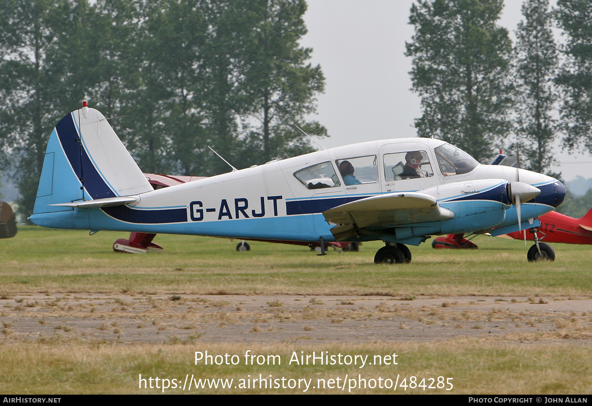 Aircraft Photo of G-ARJT | Piper PA-23-160 Apache G | AirHistory.net #484285