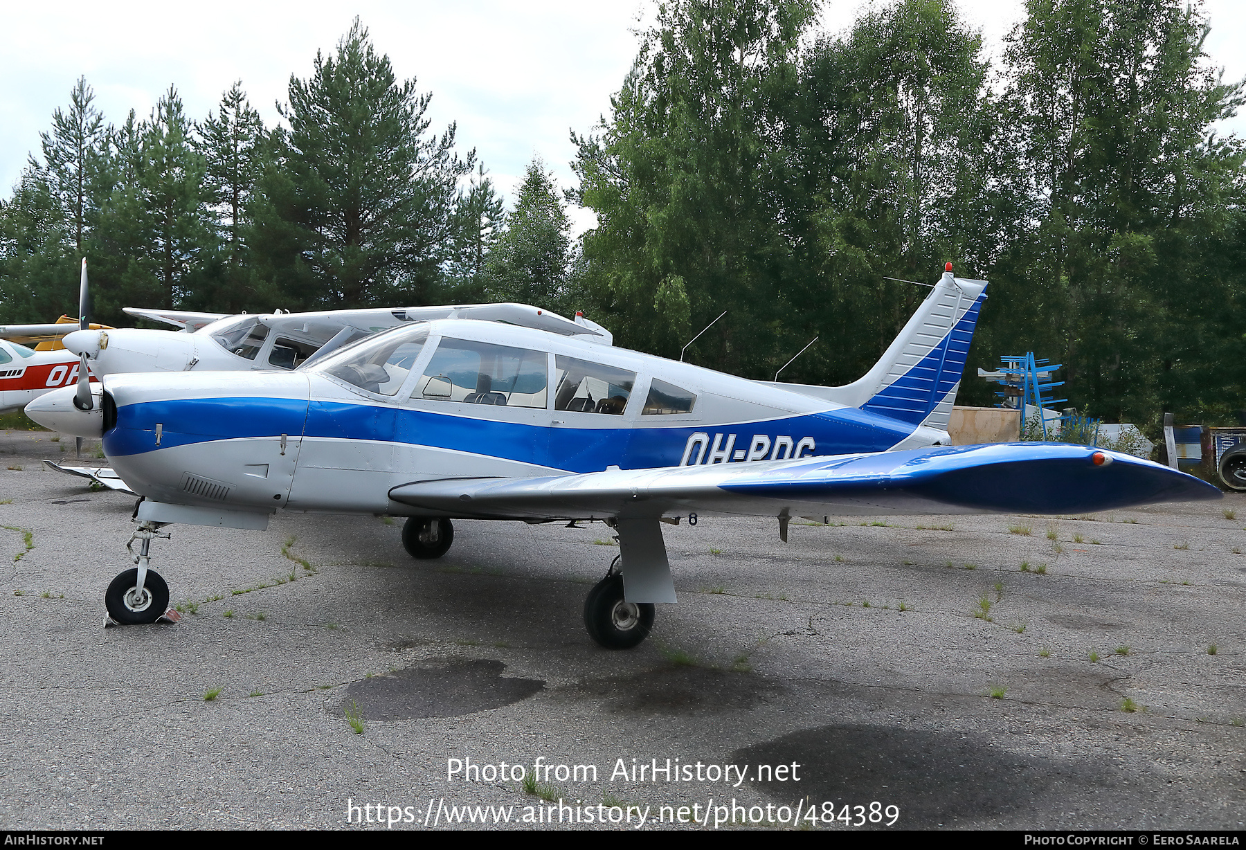 Aircraft Photo of OH-PDG | Piper PA-28R-200 Cherokee Arrow II | AirHistory.net #484389