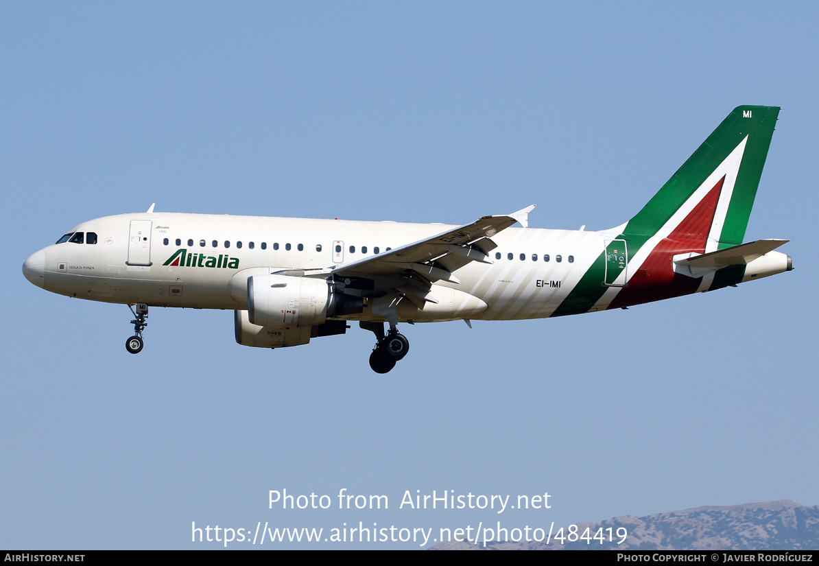 Aircraft Photo of EI-IMI | Airbus A319-112 | Alitalia | AirHistory.net #484419