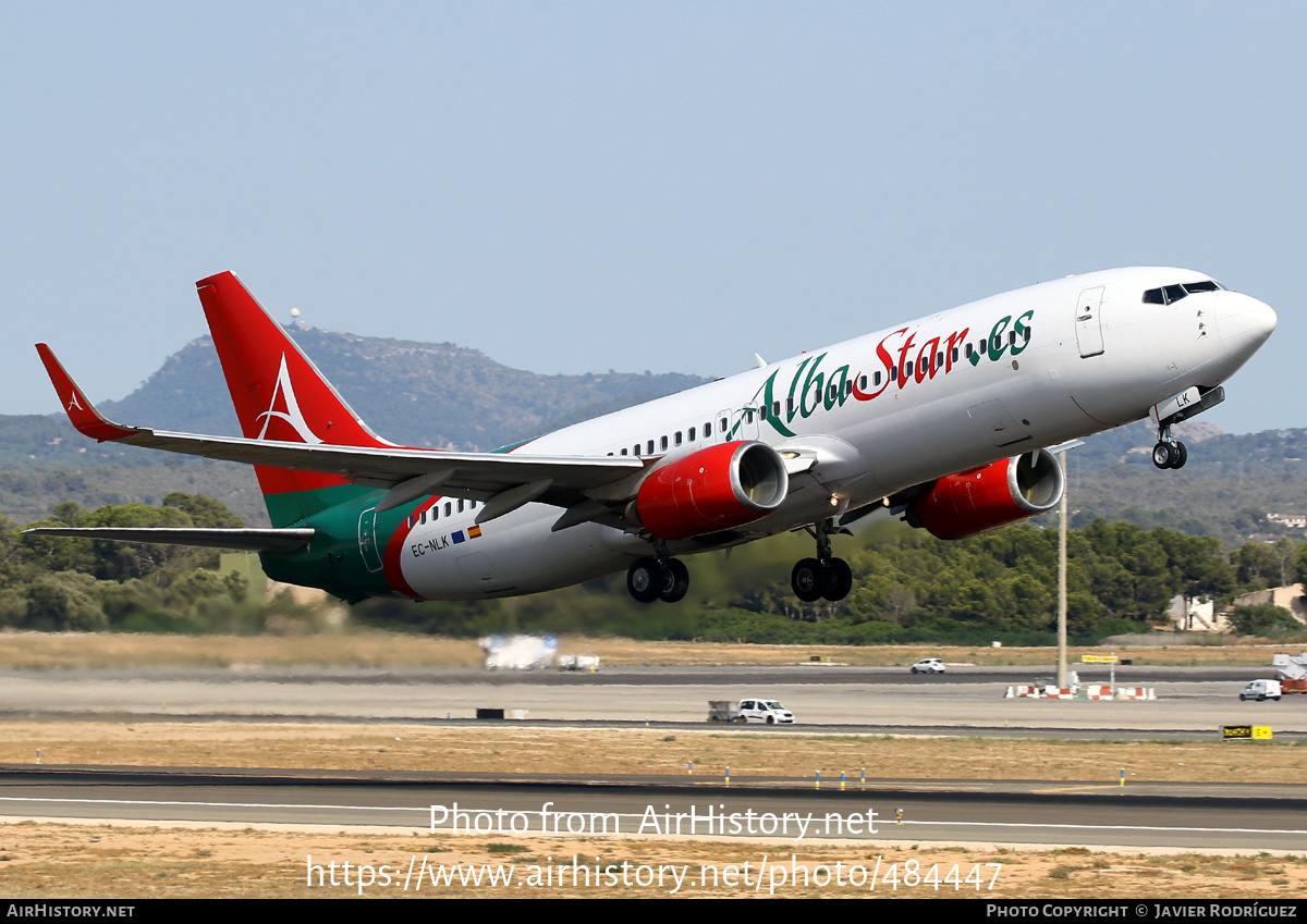 Aircraft Photo of EC-NLK | Boeing 737-81M | AlbaStar | AirHistory.net #484447