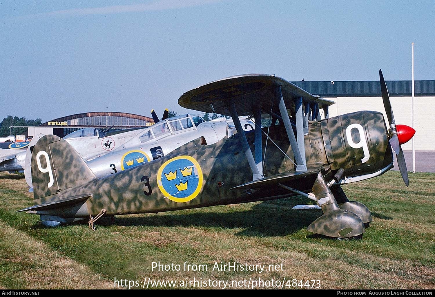 Aircraft Photo of 2543 | Fiat J11 Falco (CR-42) | Sweden - Air Force | AirHistory.net #484473