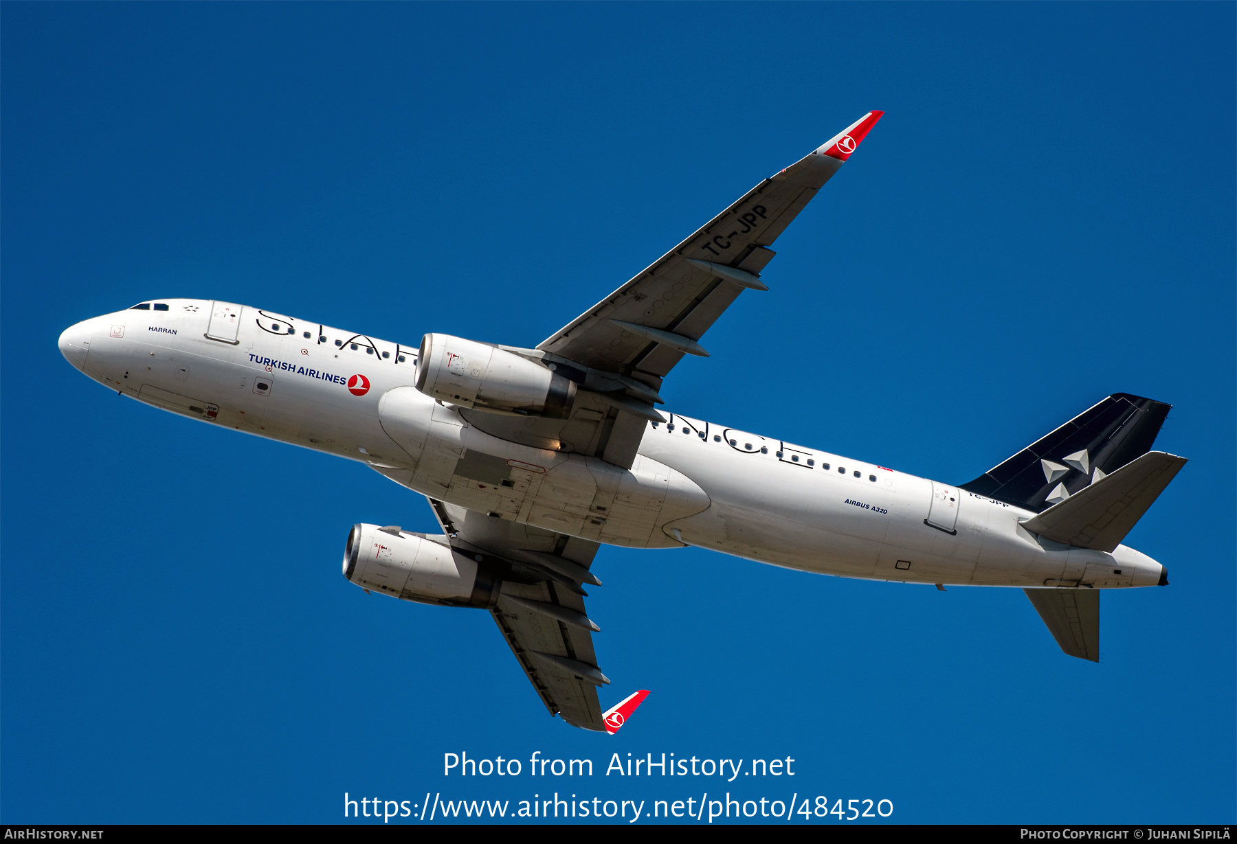 Aircraft Photo of TC-JPP | Airbus A320-232 | Turkish Airlines | AirHistory.net #484520