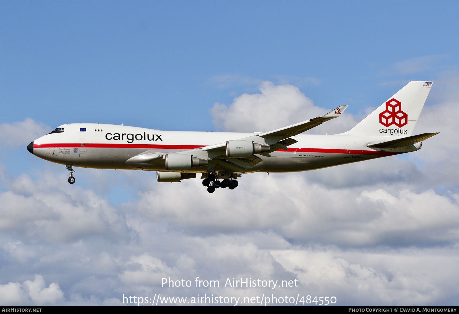 Aircraft Photo of LX-NCL | Boeing 747-4EVF/ER | Cargolux | AirHistory.net #484550