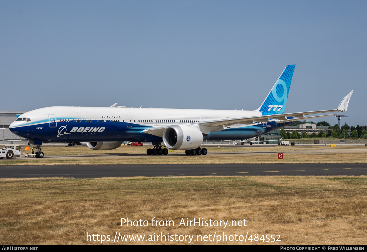 Aircraft Photo of N779XW | Boeing 777-9 | Boeing | AirHistory.net #484552