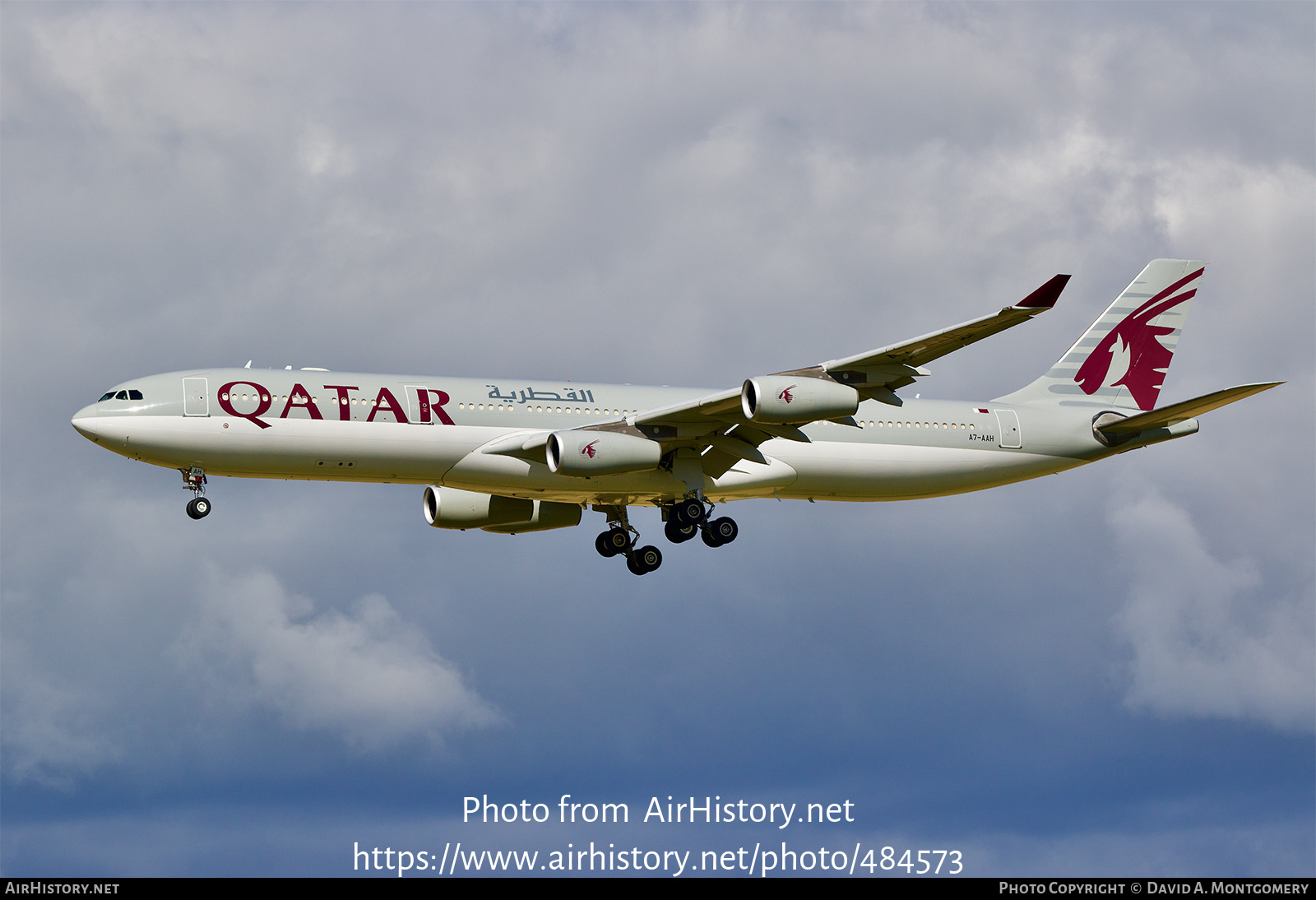 Aircraft Photo of A7-AAH | Airbus A340-313 | Qatar Amiri Flight | AirHistory.net #484573