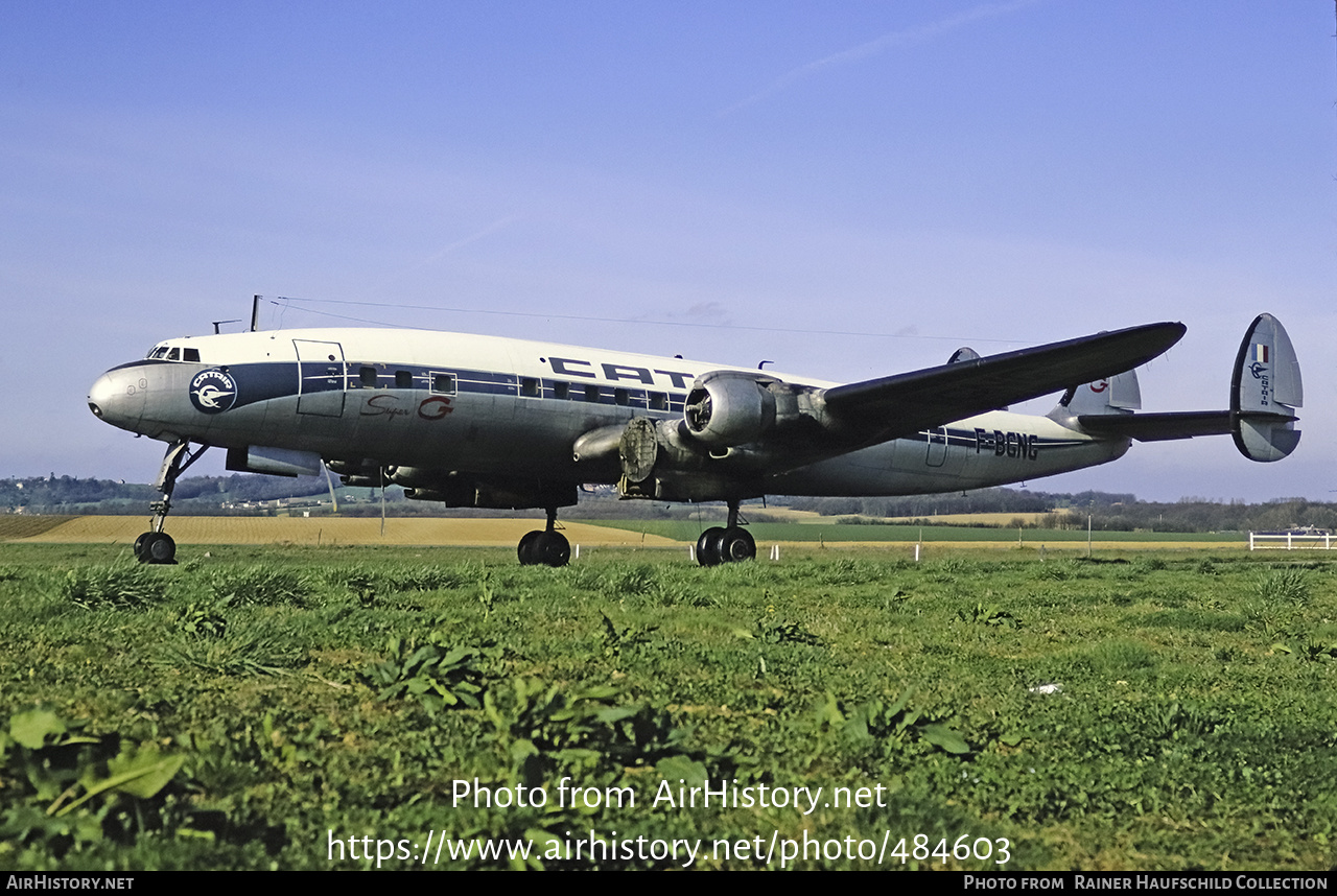 Aircraft Photo of F-BGNG | Lockheed L-1049G Super Constellation | Catair | AirHistory.net #484603