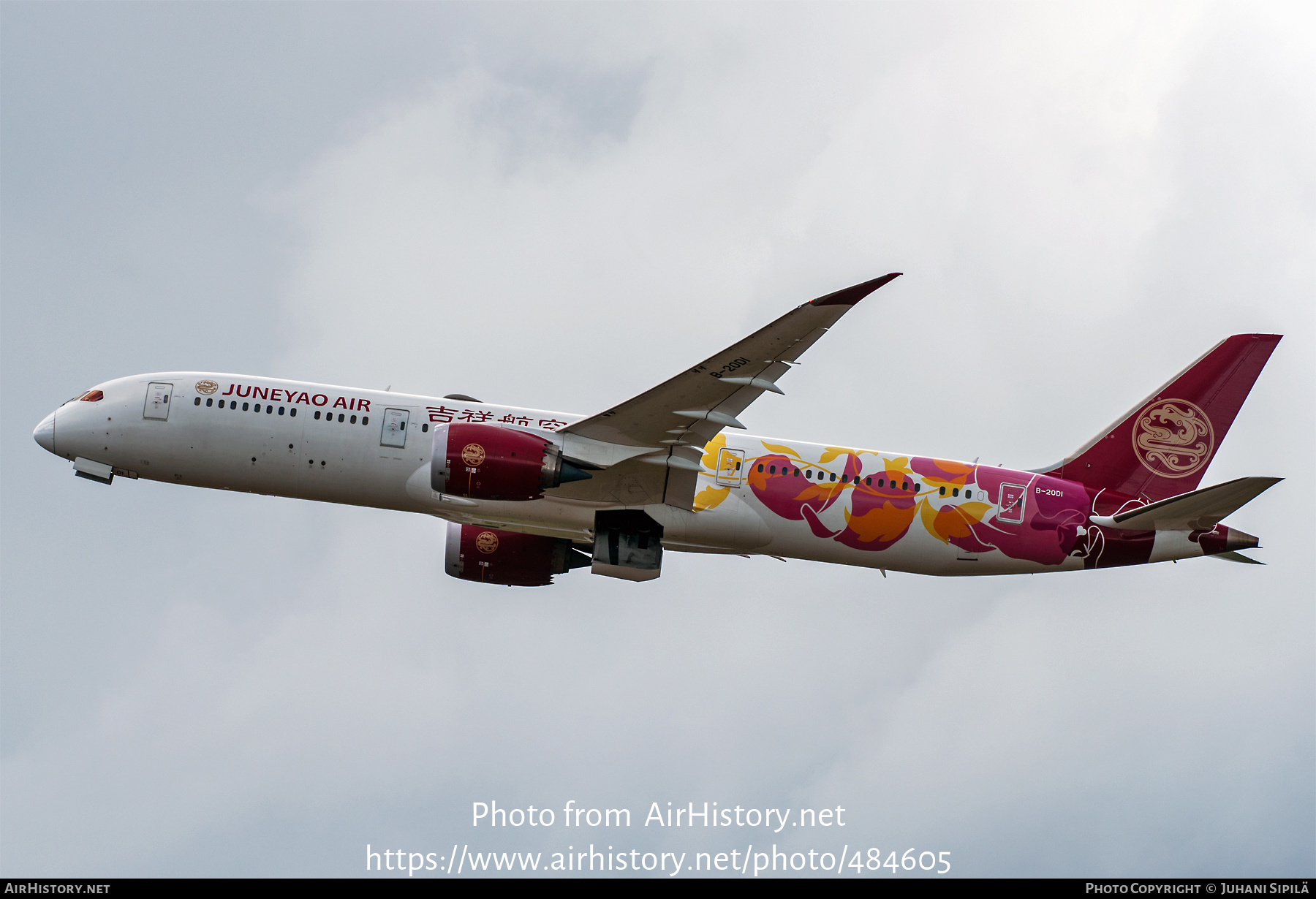 Aircraft Photo of B-20D1 | Boeing 787-9 Dreamliner | Juneyao Airlines | AirHistory.net #484605