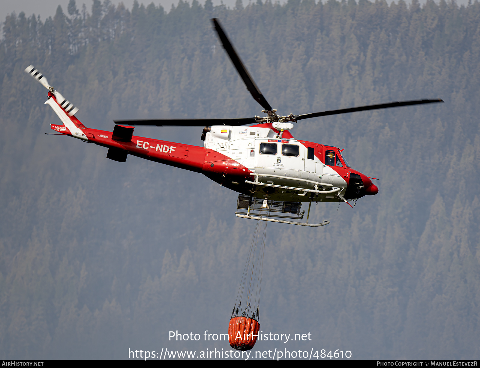 Aircraft Photo of EC-NDF | Bell 412HP | Pegasus Aviación | AirHistory.net #484610