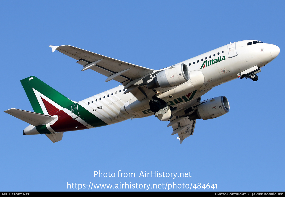 Aircraft Photo of EI-IMG | Airbus A319-112 | Alitalia | AirHistory.net #484641