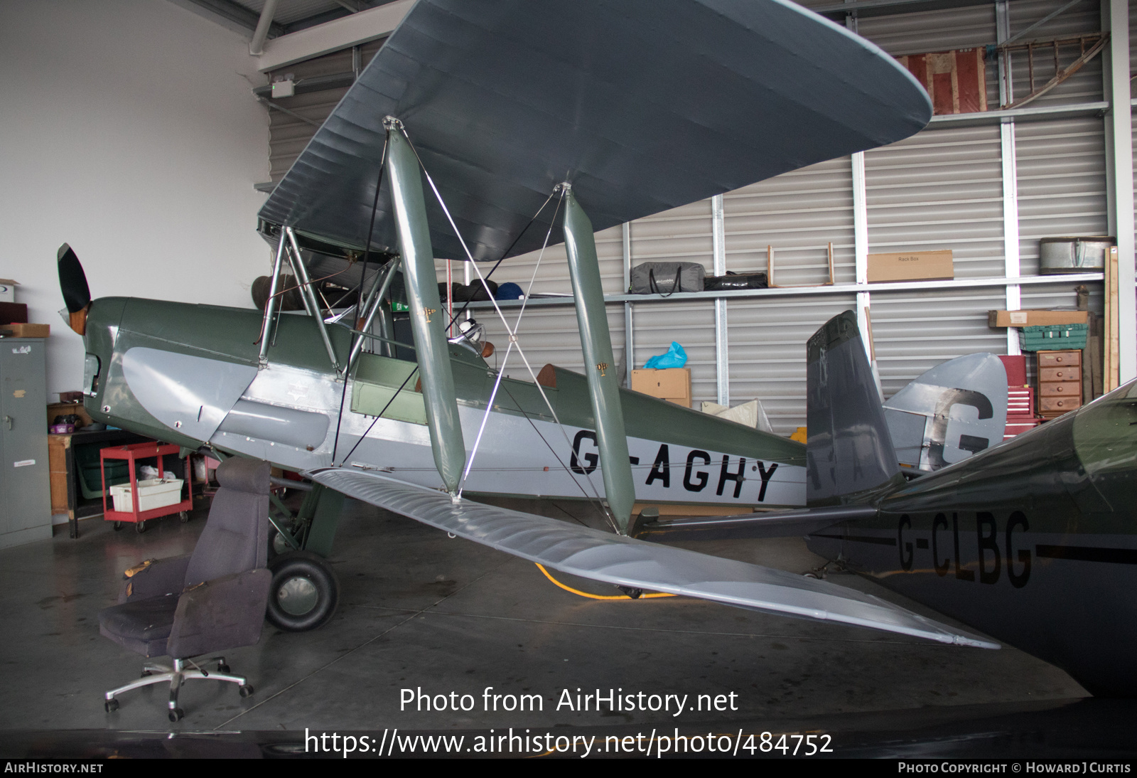 Aircraft Photo of G-AGHY | De Havilland D.H. 82A Tiger Moth II | AirHistory.net #484752