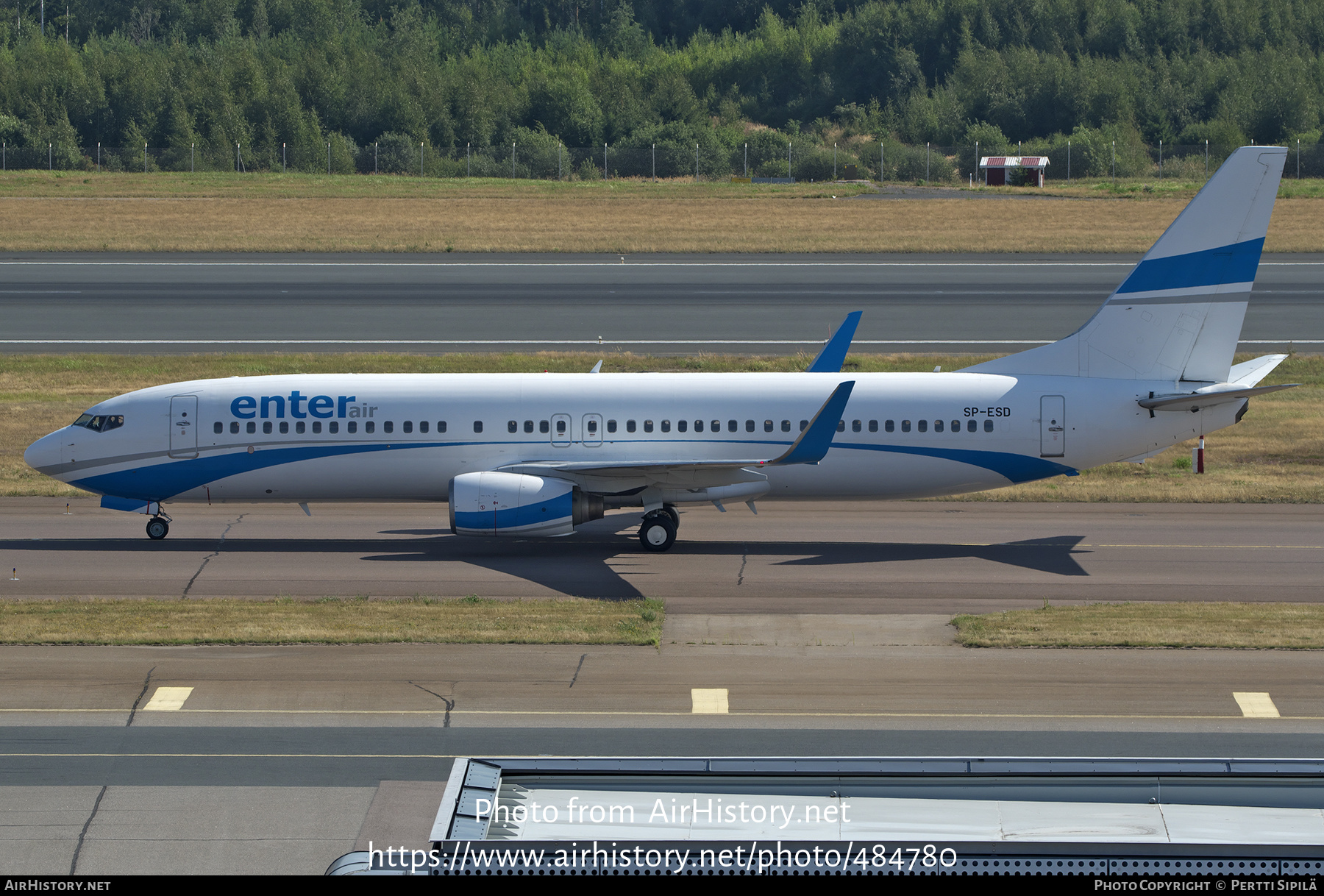 Aircraft Photo of SP-ESD | Boeing 737-8AS | Enter Air | AirHistory.net #484780