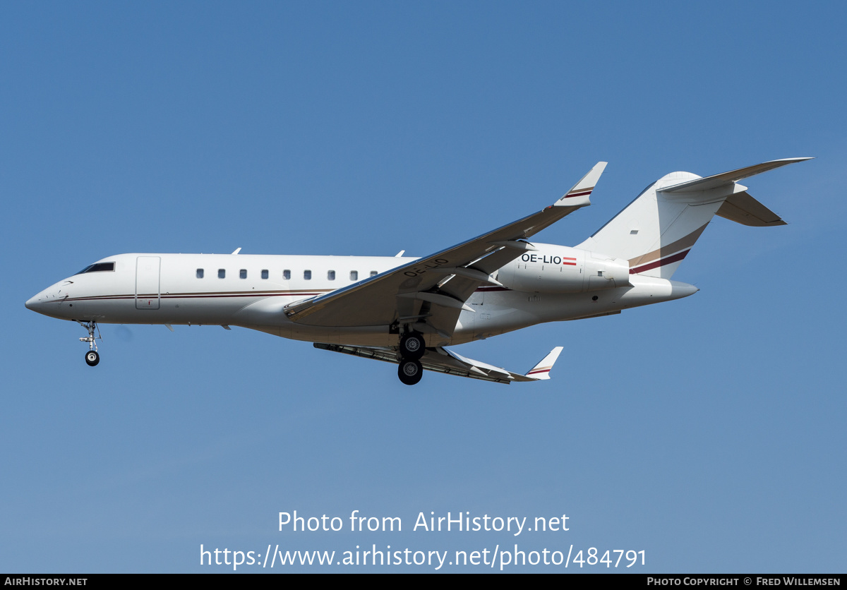 Aircraft Photo of OE-LIO | Bombardier Global 5000 (BD-700-1A11) | AirHistory.net #484791