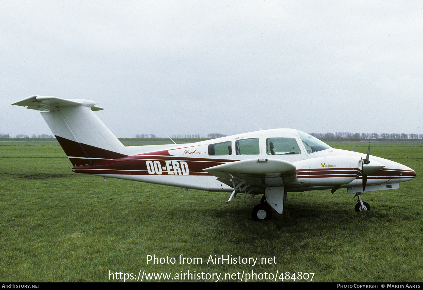 Aircraft Photo of OO-ERD | Beech 76 Duchess | AirHistory.net #484807