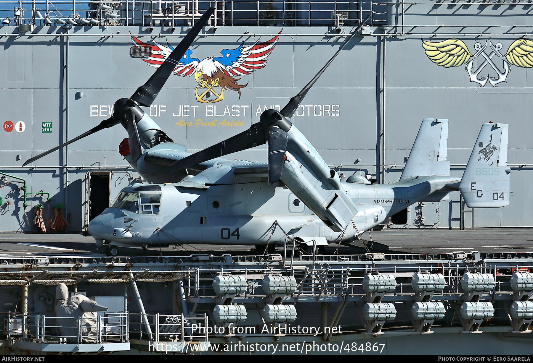 Aircraft Photo of 168605 | Bell-Boeing MV-22B Osprey | USA - Marines | AirHistory.net #484867