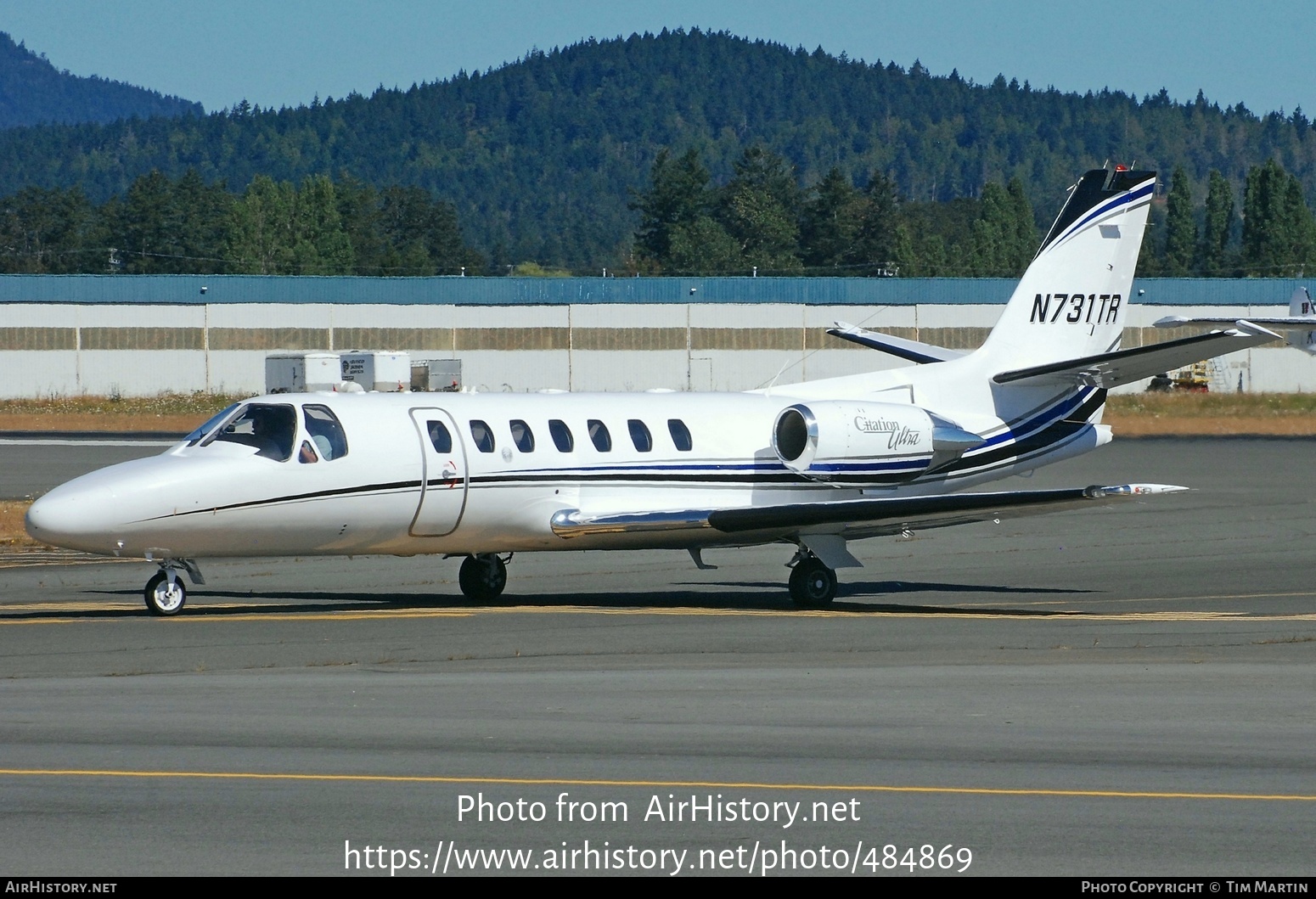 Aircraft Photo of N731TR | Cessna 560 Citation Ultra | AirHistory.net #484869