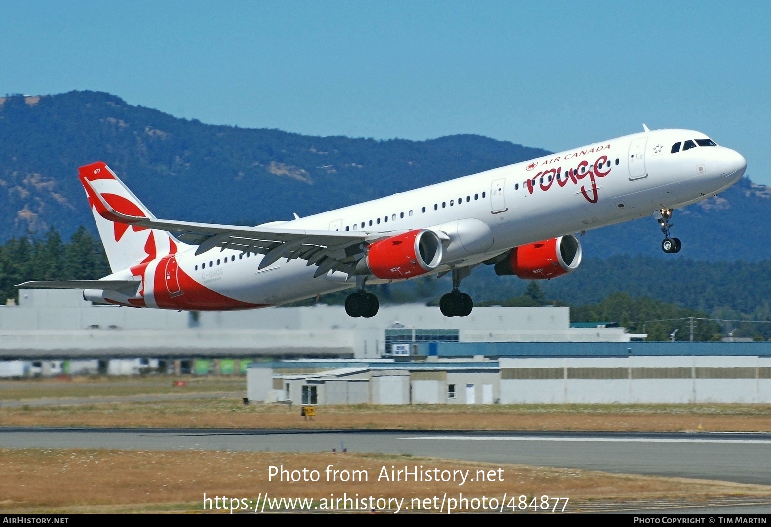 Aircraft Photo of C-GHQG | Airbus A321-211 | Air Canada Rouge | AirHistory.net #484877