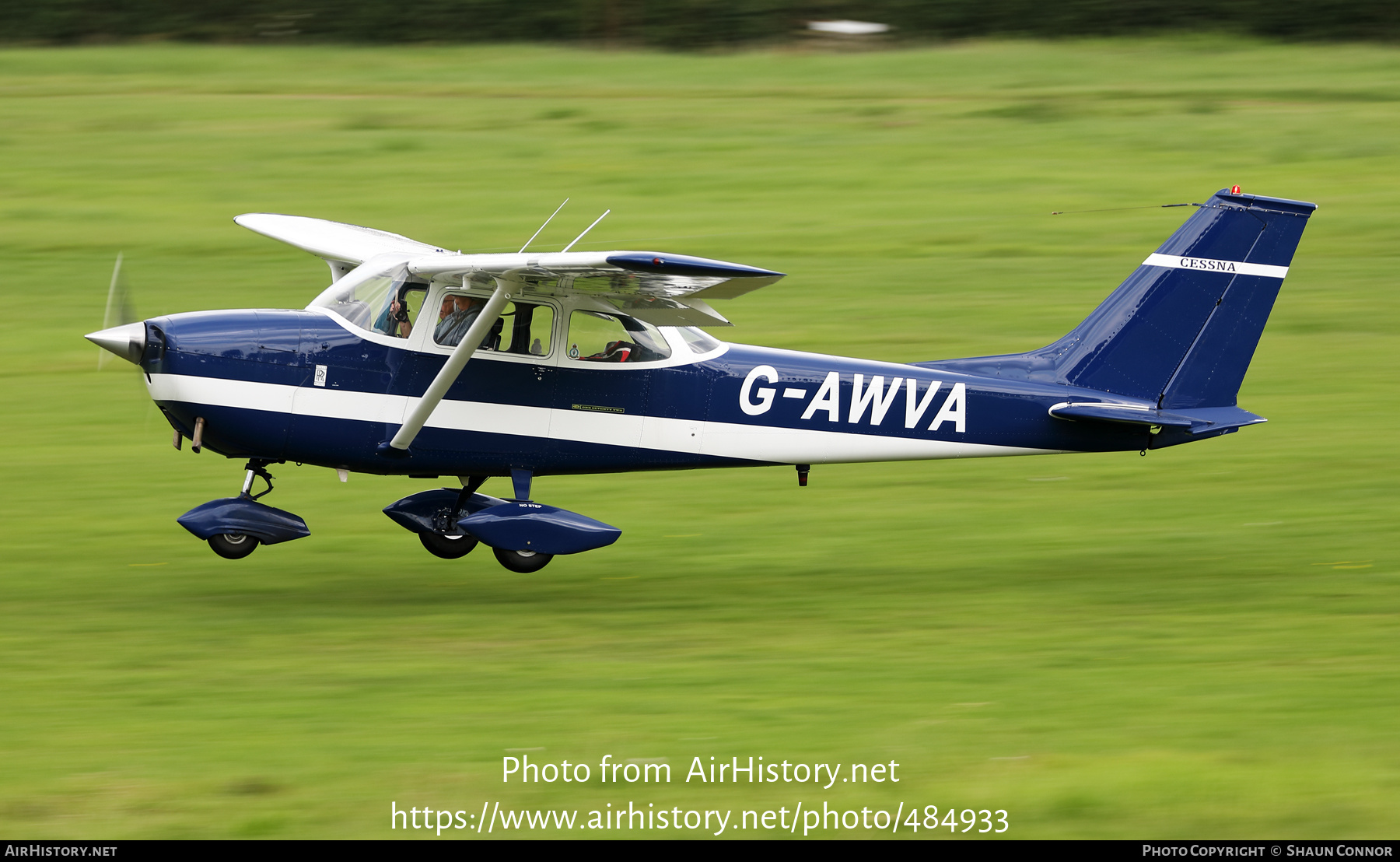 Aircraft Photo of G-AWVA | Reims F172H Skyhawk | AirHistory.net #484933