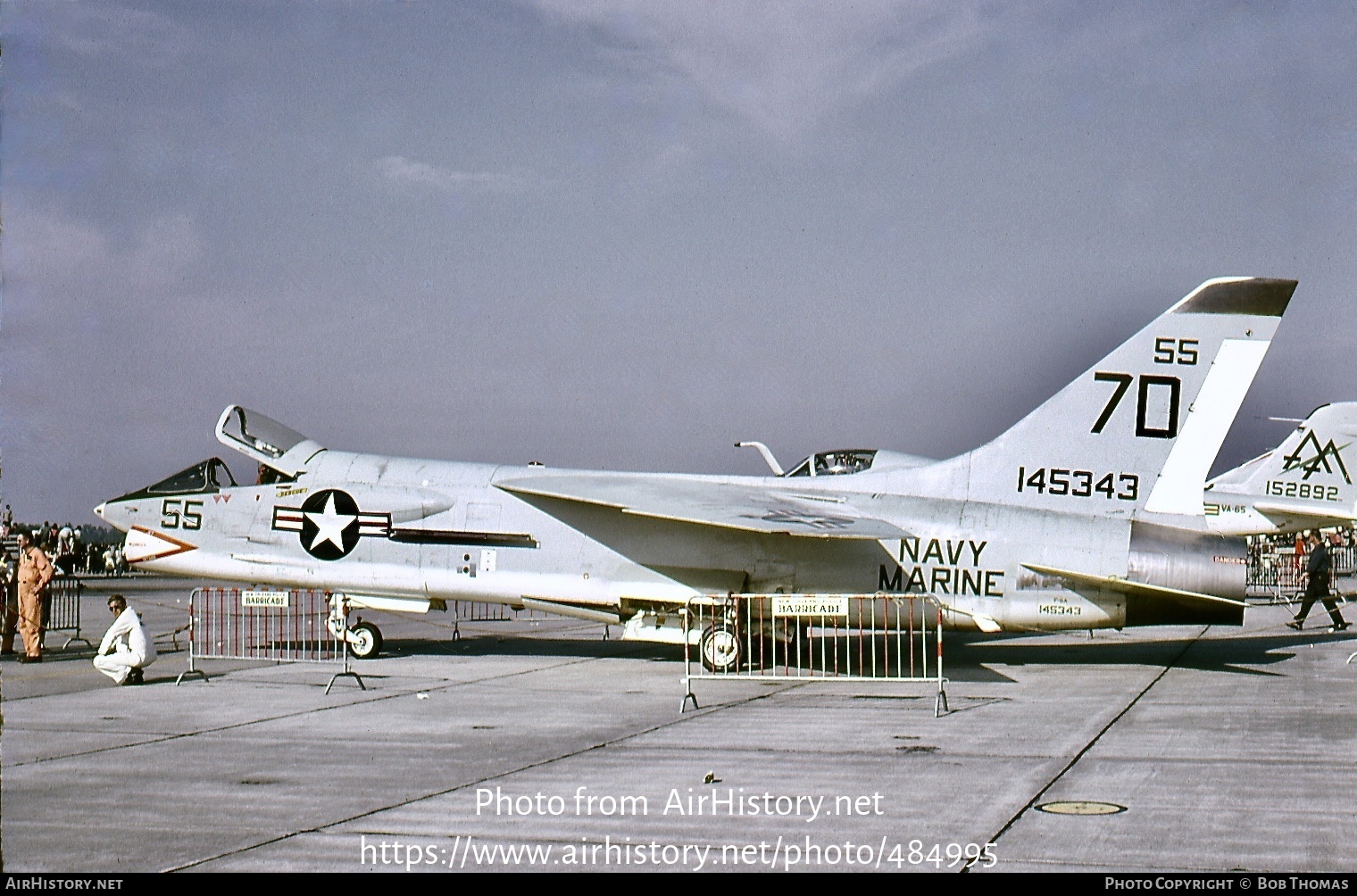 Aircraft Photo of 145343 | Vought F-8A Crusader | USA - Navy | AirHistory.net #484995