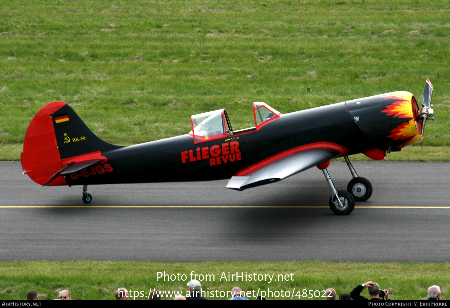 Aircraft Photo of D-EJGS | Yakovlev Yak-50 | Flieger Revue | AirHistory.net #485022