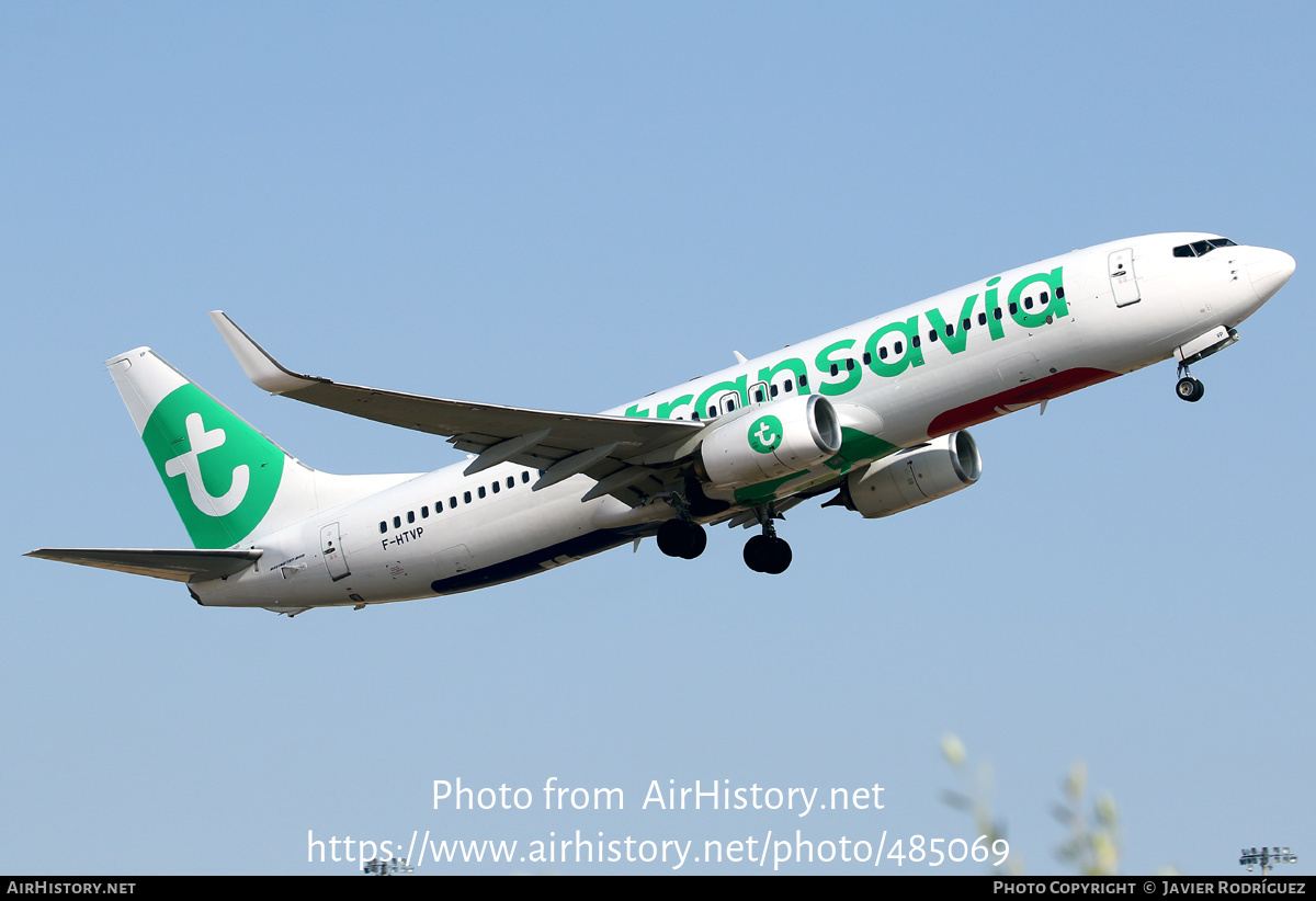 Aircraft Photo of F-HTVP | Boeing 737-8AL | Transavia | AirHistory.net #485069