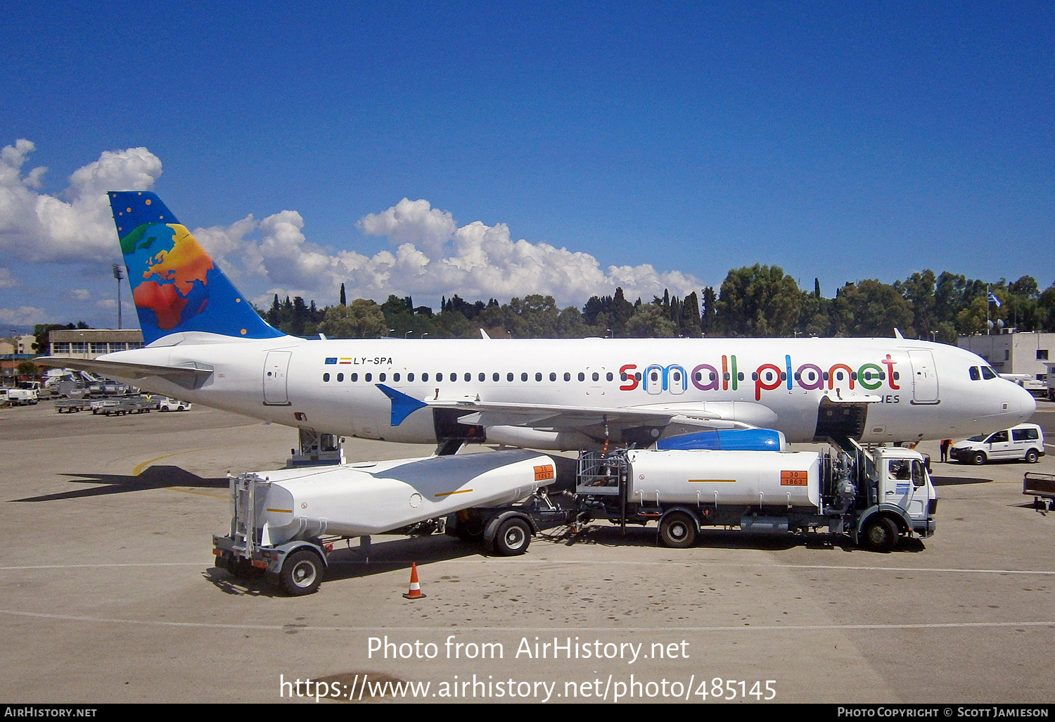 Aircraft Photo of LY-SPA | Airbus A320-232 | Small Planet Airlines | AirHistory.net #485145