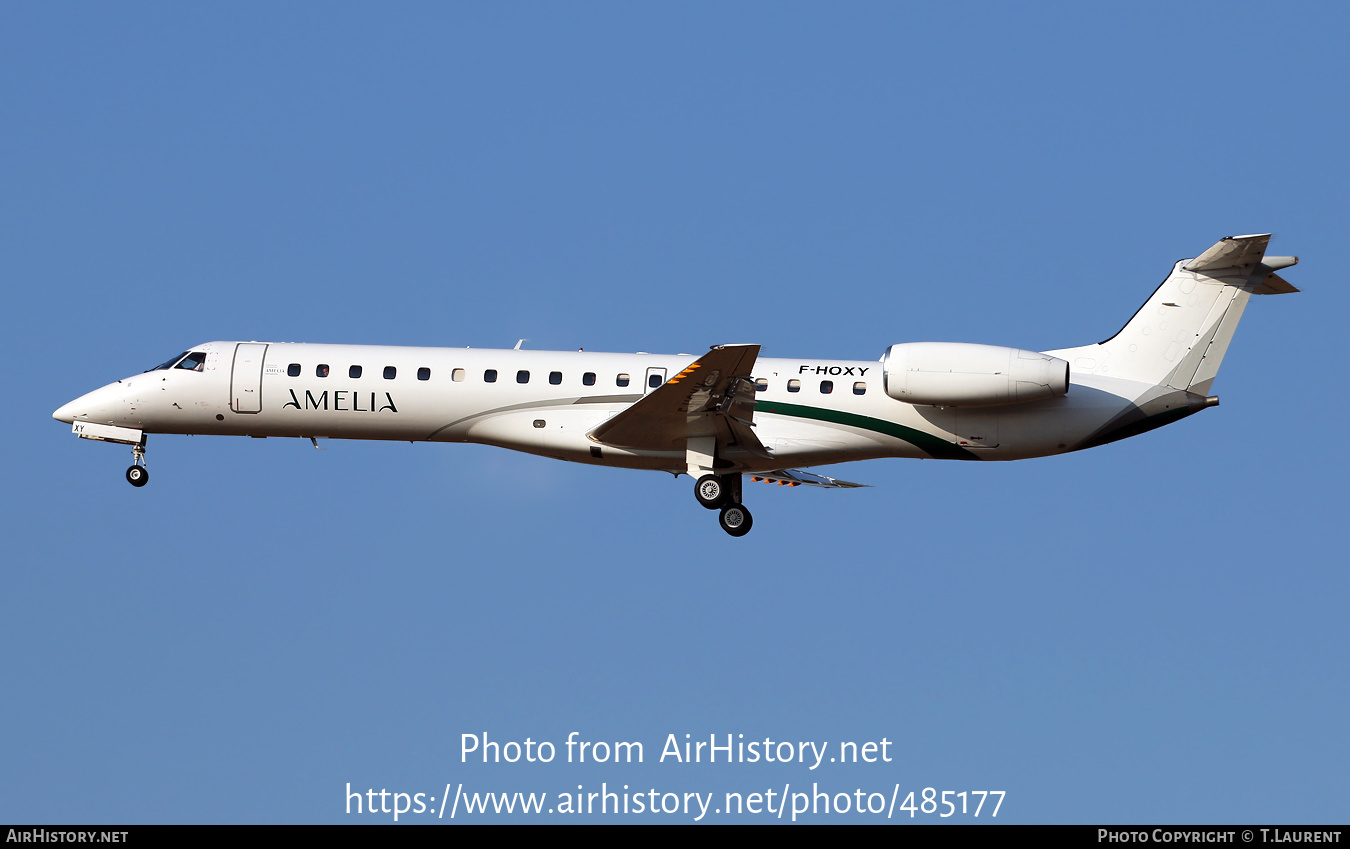 Aircraft Photo of F-HOXY | Embraer ERJ-145LR (EMB-145LR) | Amelia | AirHistory.net #485177